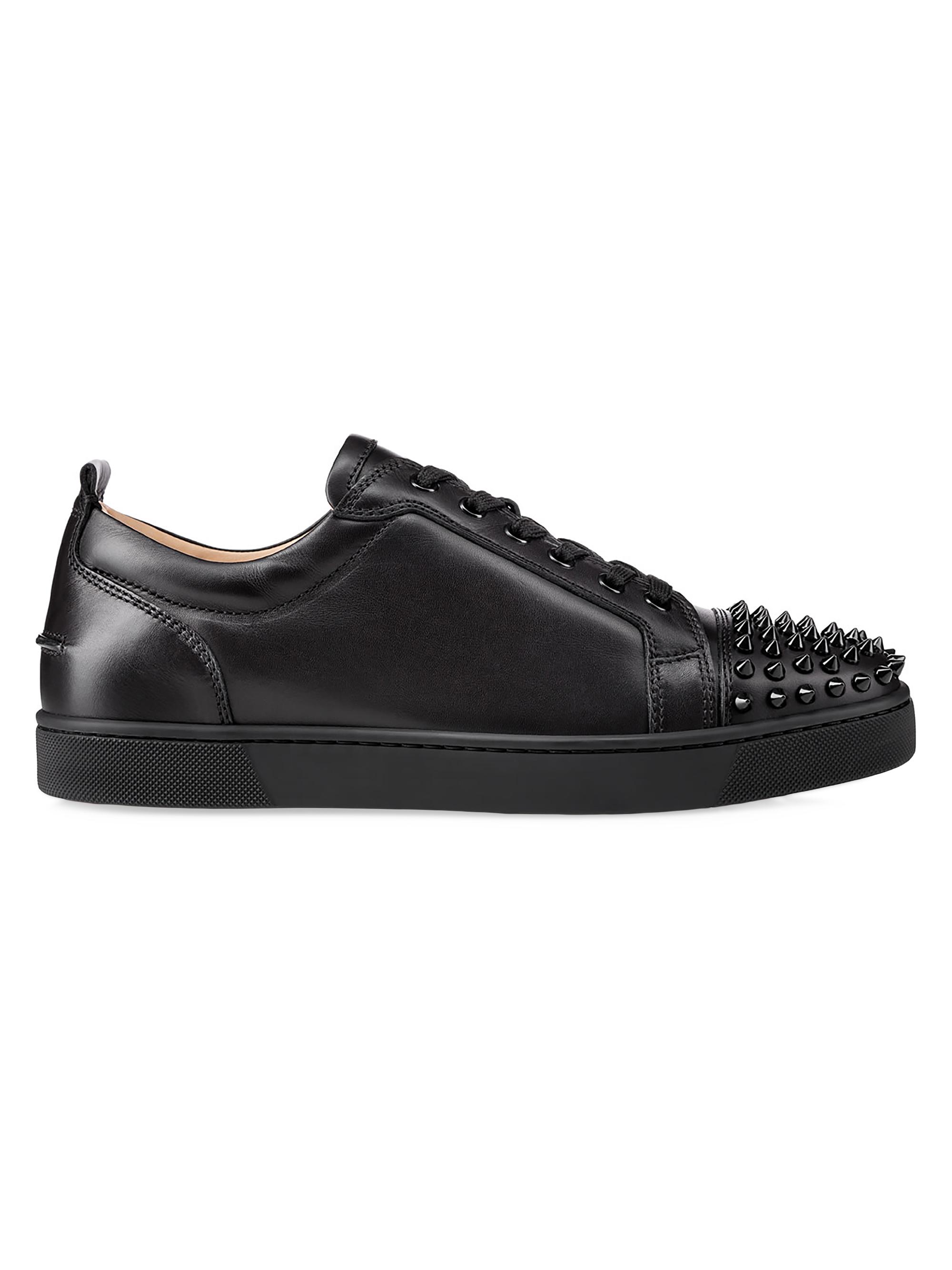 Christian Louboutin Louis Junior Spikes Low-Top Sneakers | Saks