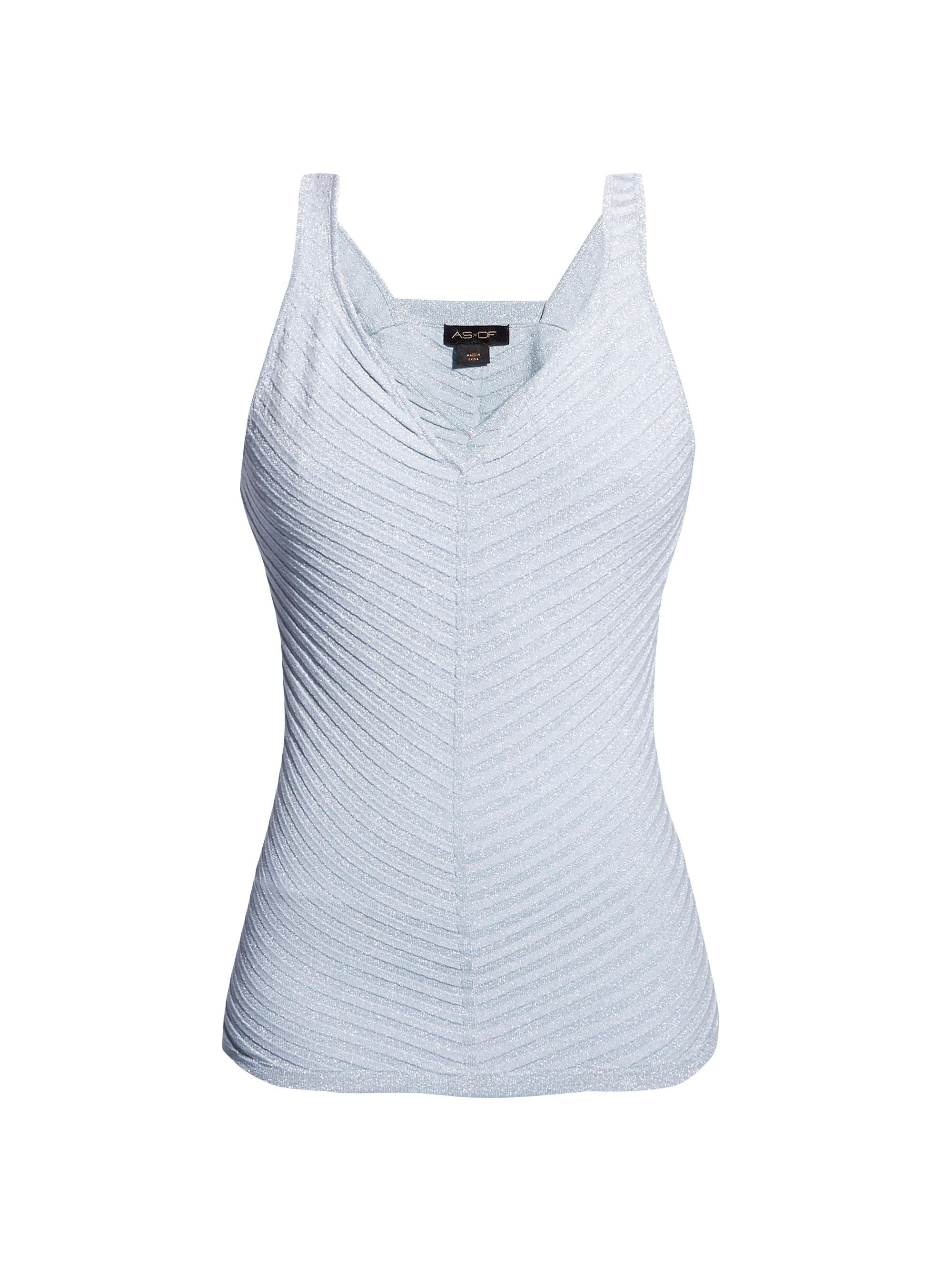 AS by DF Women's Georgia Knit Tank - Steel Blue