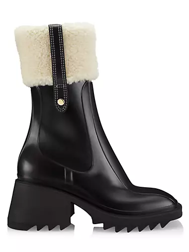 Betty Shearling-Lined Rubber Boots