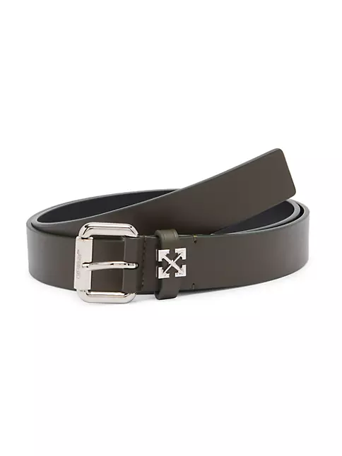 Off-White Arrow Leather Belt