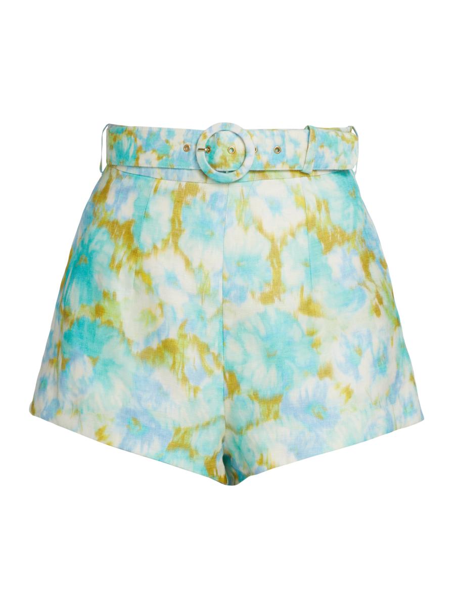 ショーツ ZIMMERMANN SHORTS WITH LACE HEM AND FLORAL PRINT Zimmermann SHORTS WITH LACE HEM AND FLORAL PRINT - Shorts