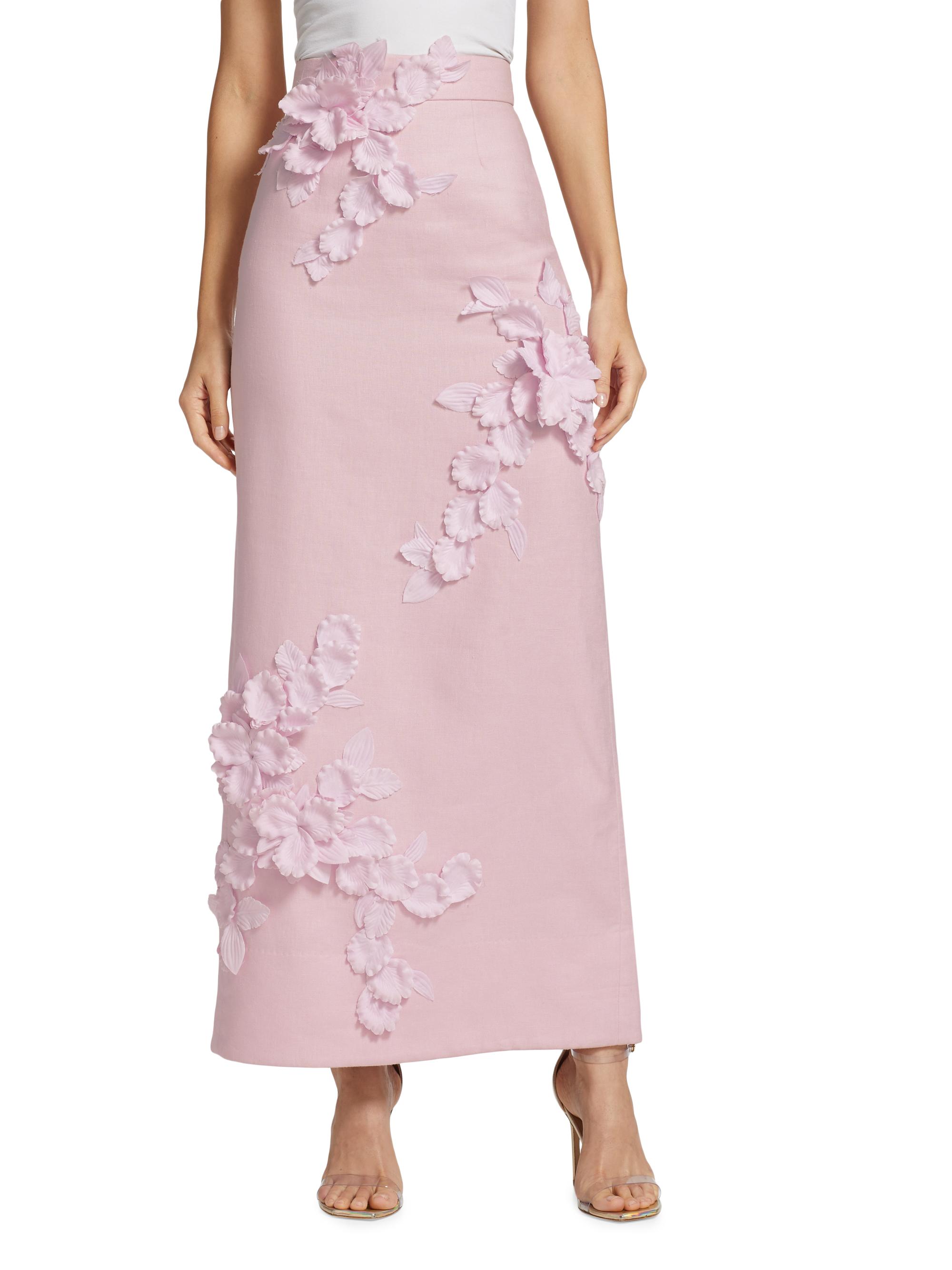 Zimmermann High Tide Flower Maxi Skirt Saks Fifth Avenue