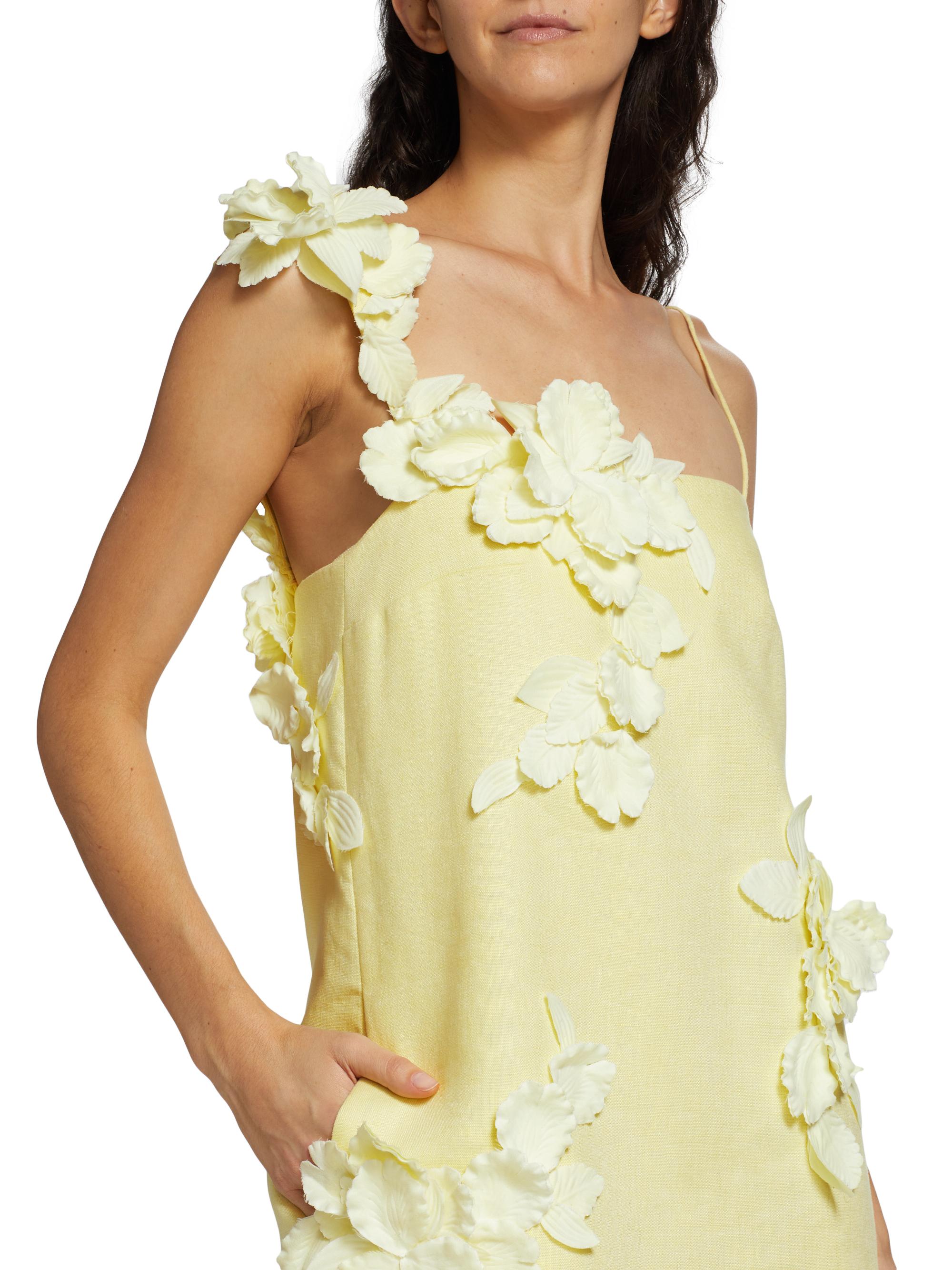 Zimmermann High Tide Lift Off Flower Minidress | Saks Fifth Avenue