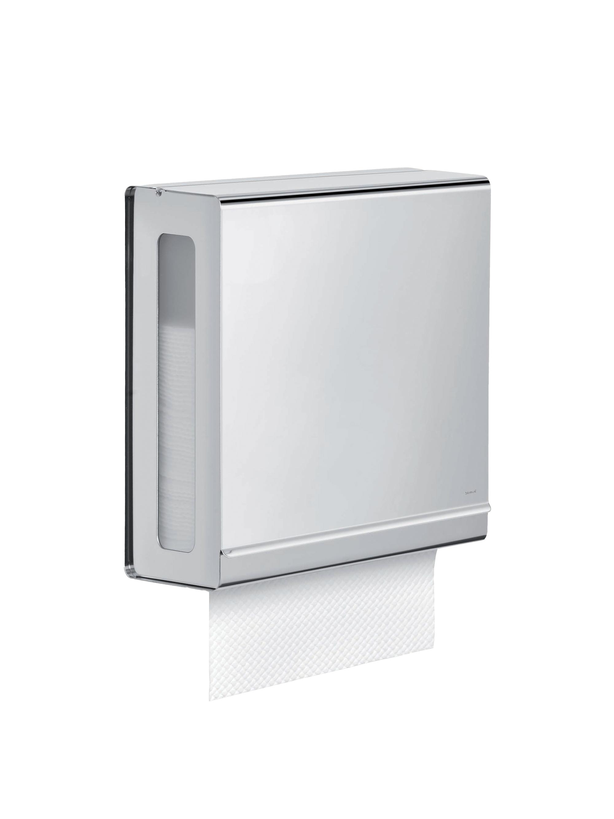 blomus Nexio Wall Mounted Paper Towel Dispenser - Silver