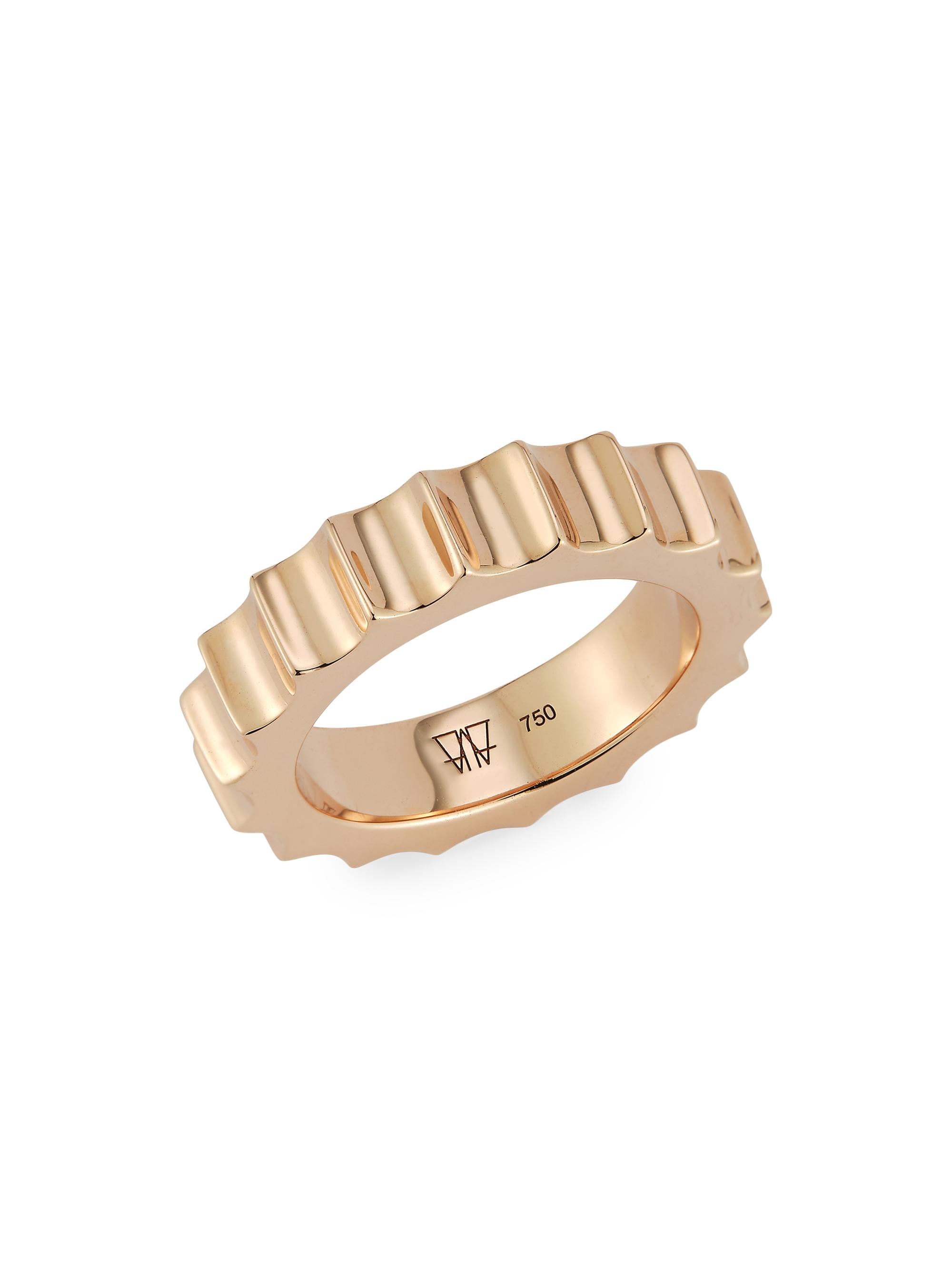 Walters Faith Women's Clive 18K Rose Gold Jumbo Fluted Band Ring - Rose Gold