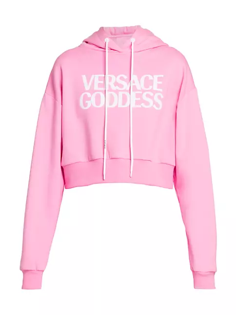 Shop Versace Versace Goddess Hoodie