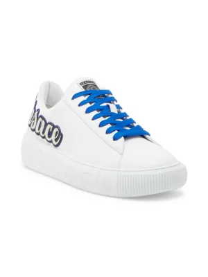 logo patch sneakers