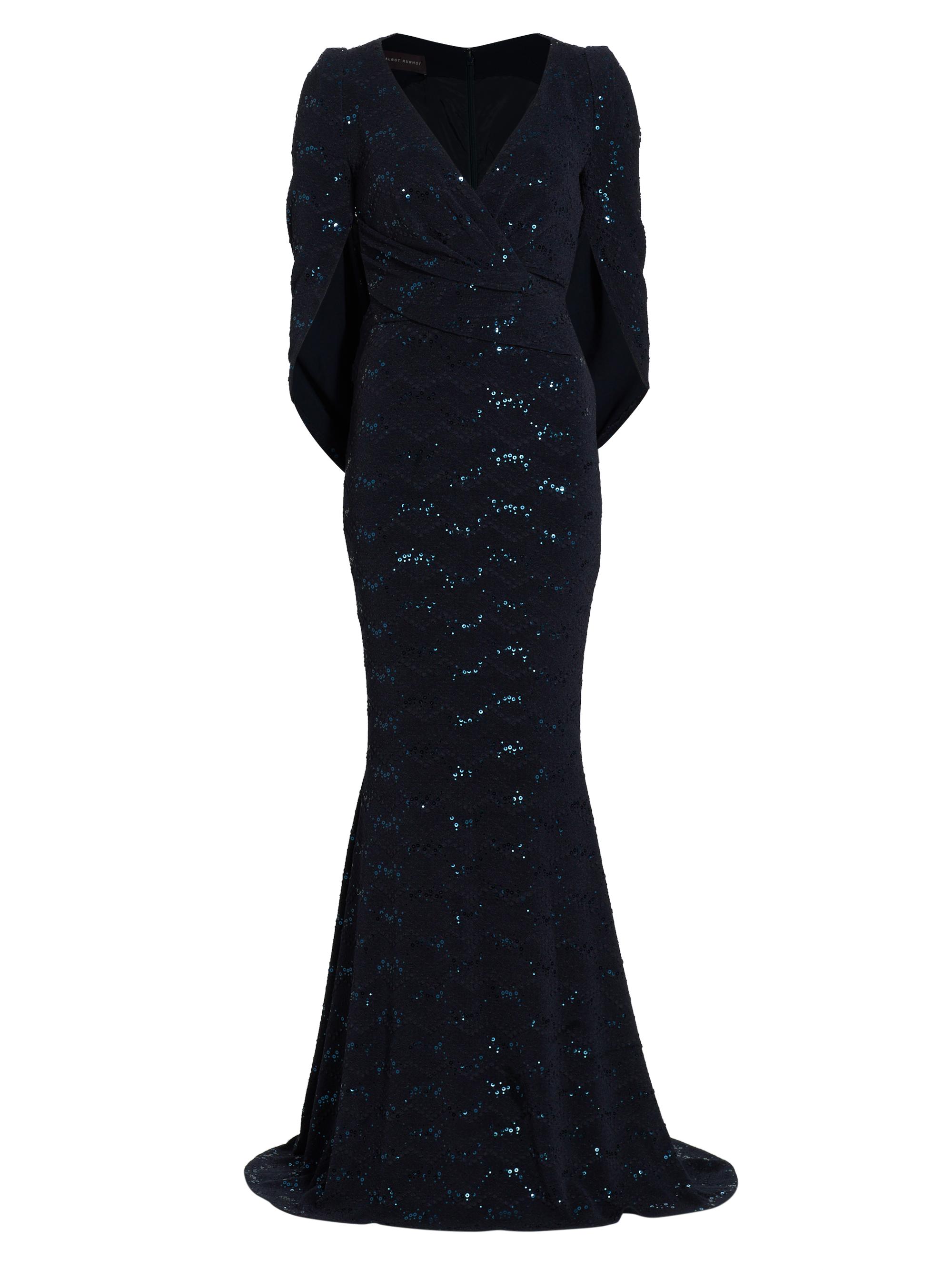 talbot runhof sequin dress Talbot Runhof