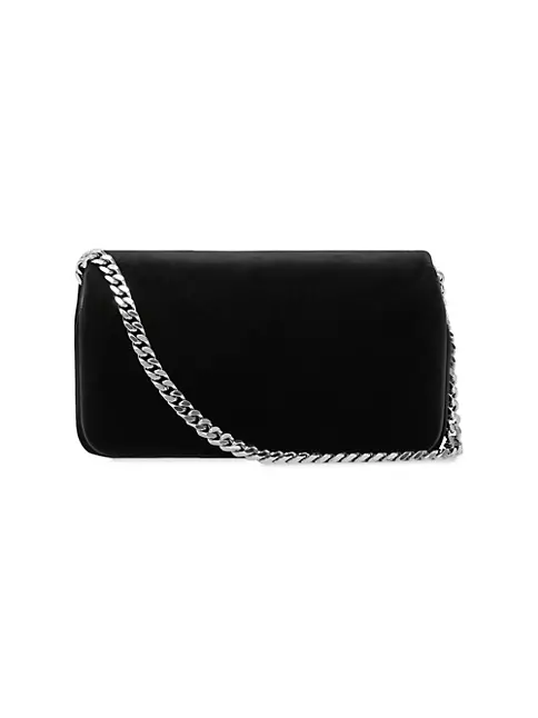 Velvet clutch bag Saks Fifth Avenue Collection Black in Velvet