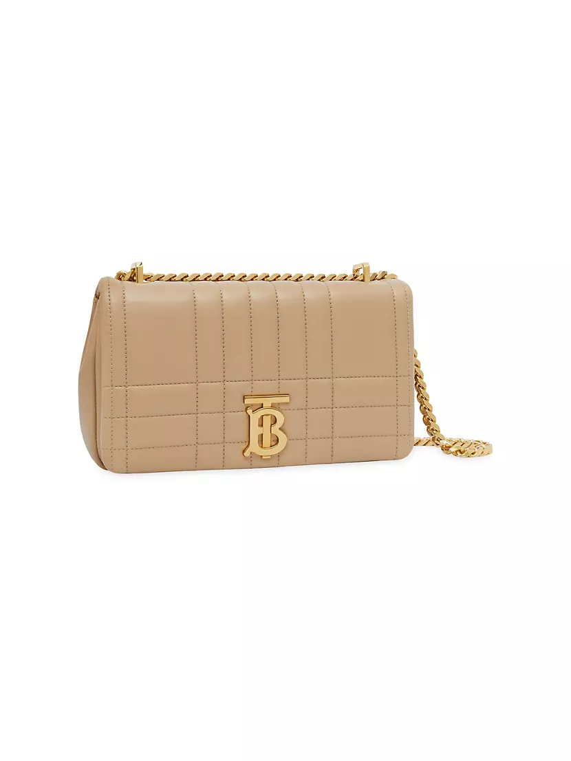 Burberry Lola Small Quilted Leather Shoulder Bag