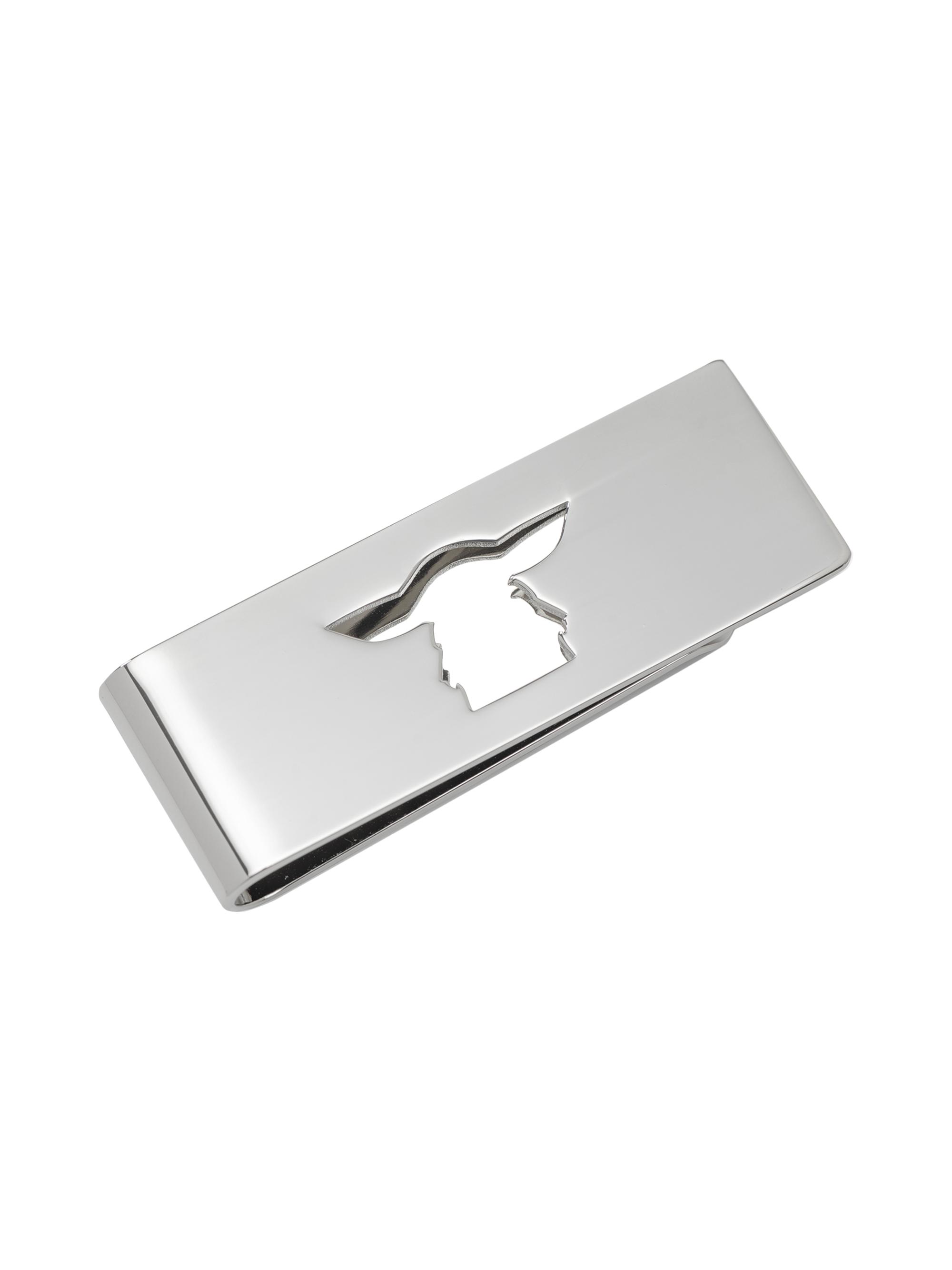Cufflinks, Inc. Men's Star Wars Grogu Cut-Out Money Clip - Silver
