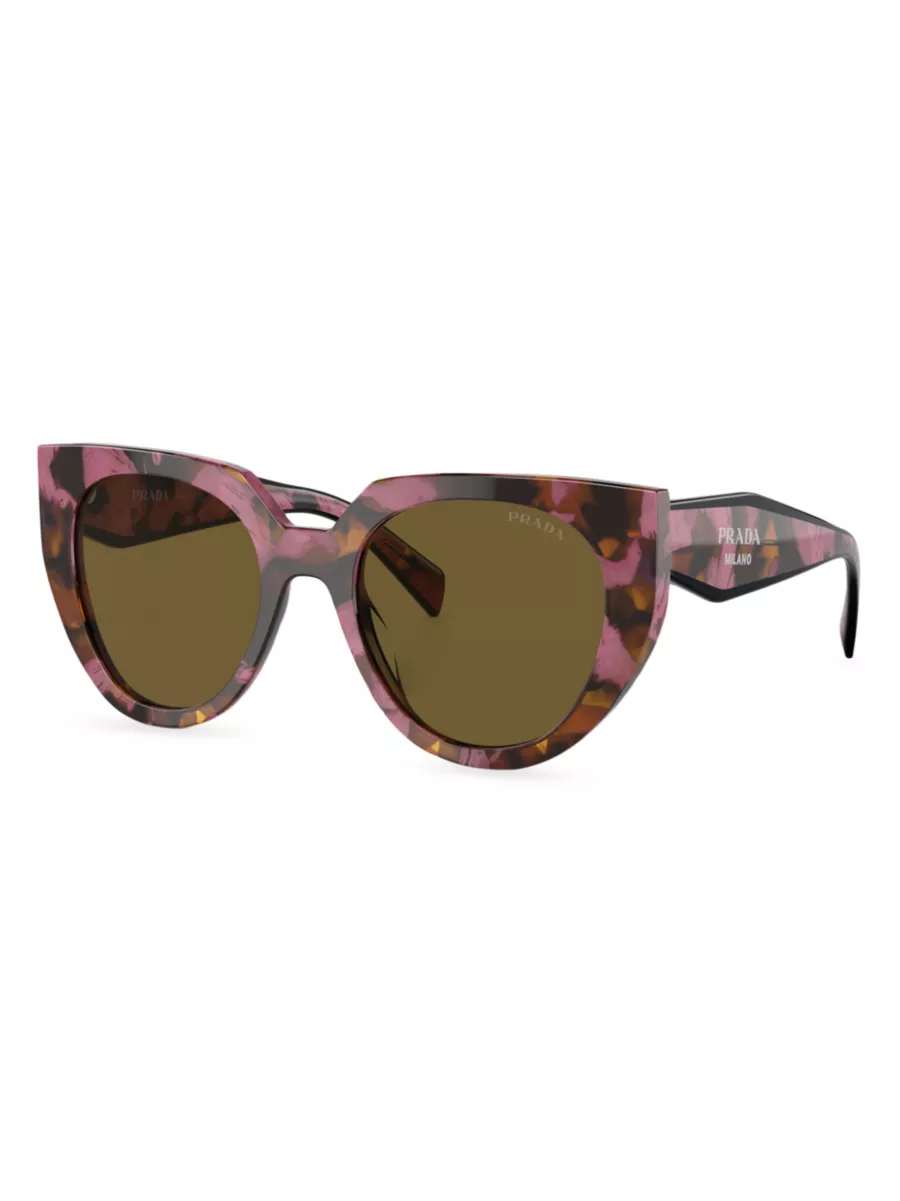 Shop Prada 52MM Cat-Eye Sunglasses | Saks Fifth Avenue Shop Prada 52MM Cat-Eye Sunglasses | Saks Fifth Avenue