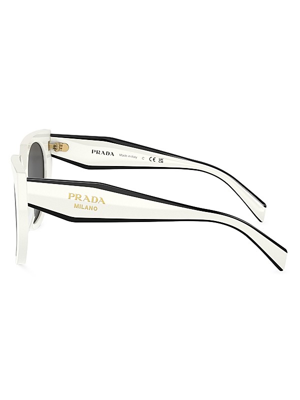 Shop Prada 52MM Cat-Eye Sunglasses | Saks Fifth Avenue Shop Prada 52MM Cat-Eye Sunglasses | Saks Fifth Avenue
