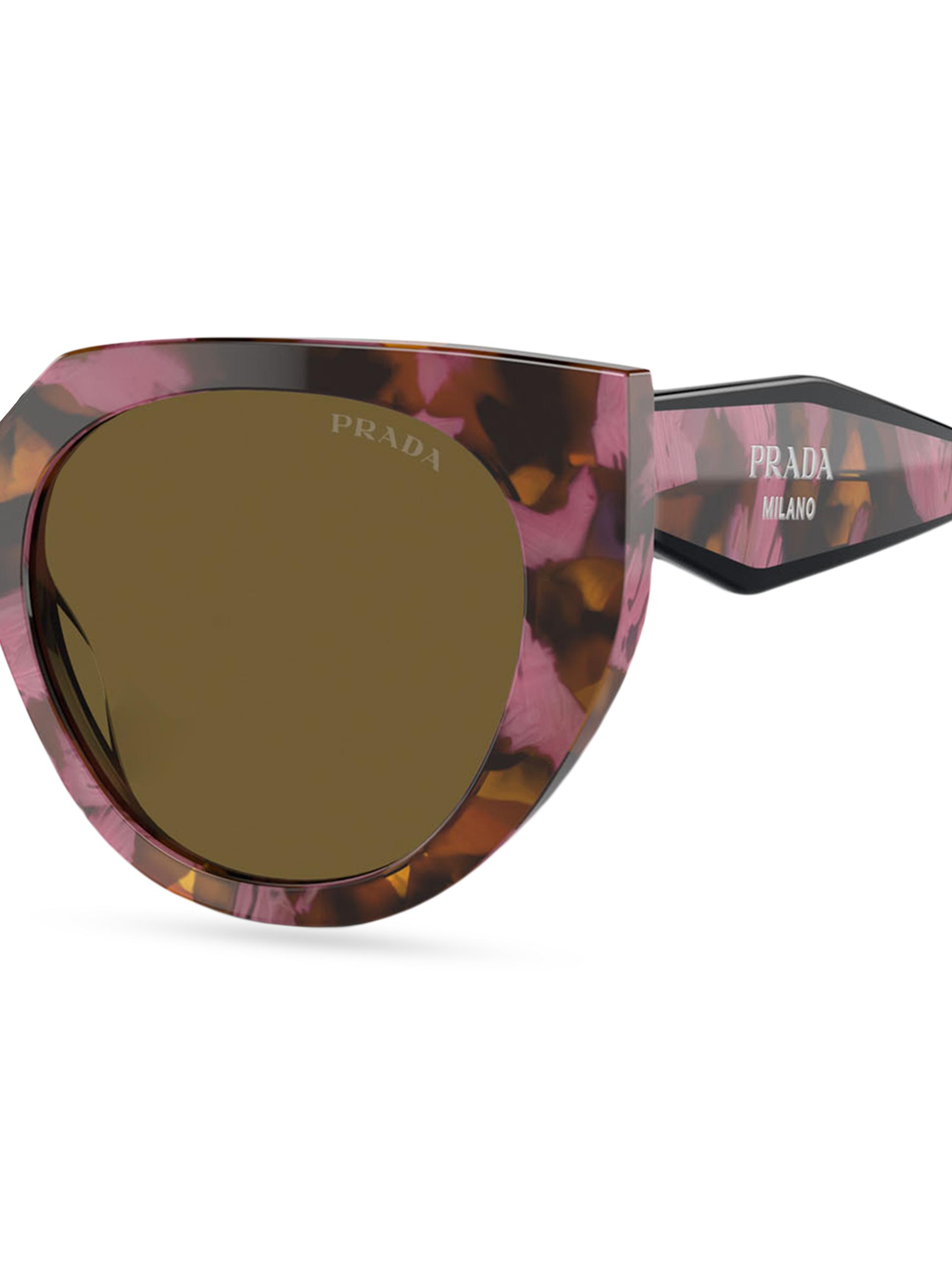 ♾️梨♾️　　美品　PRADA キャットアイ サングラス ダークトーン Prada 52MM Cat-Eye Sunglasses | Saks Fifth Avenue