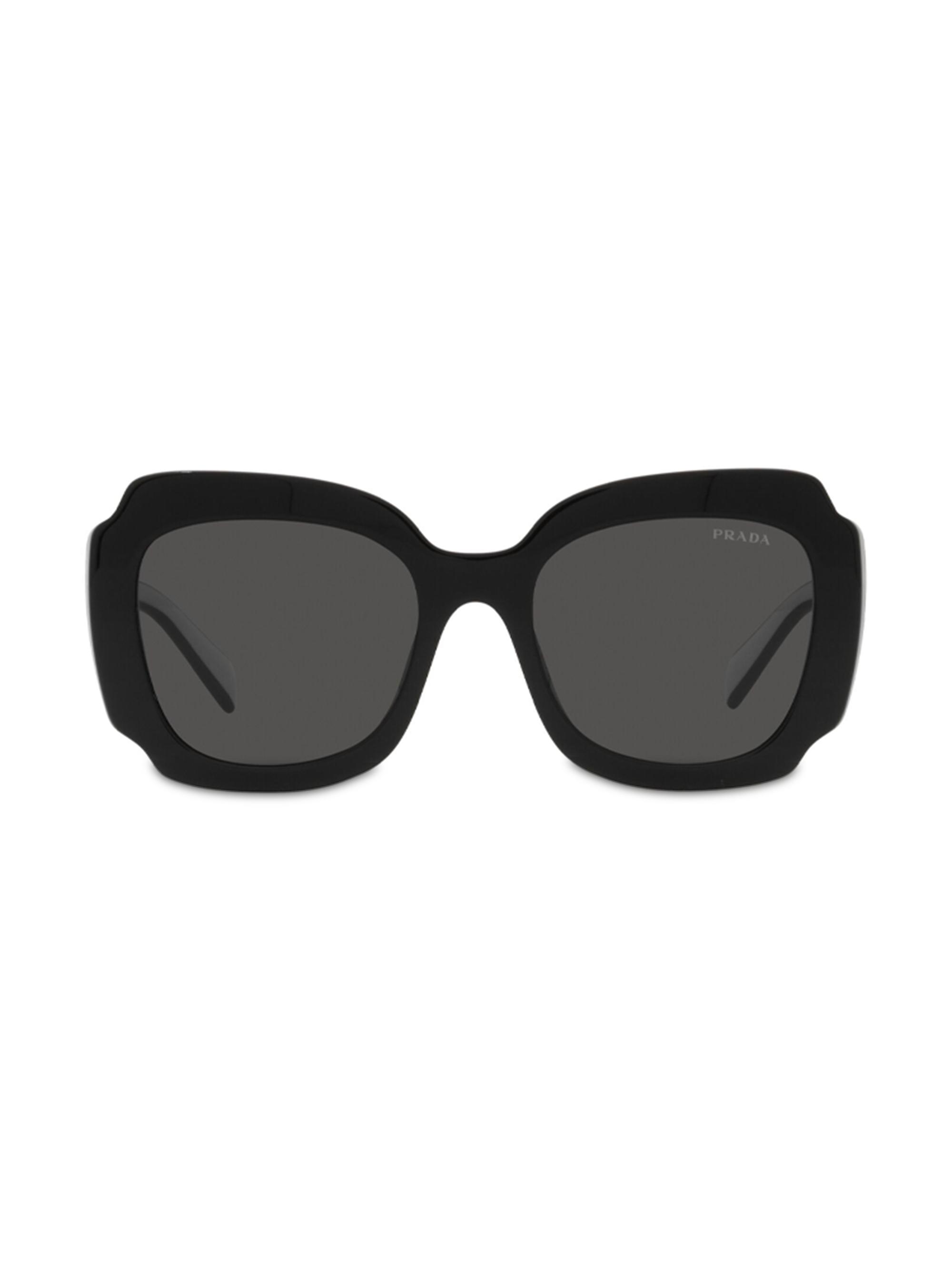 Prada Women's 52MM Square Sunglasses - Black