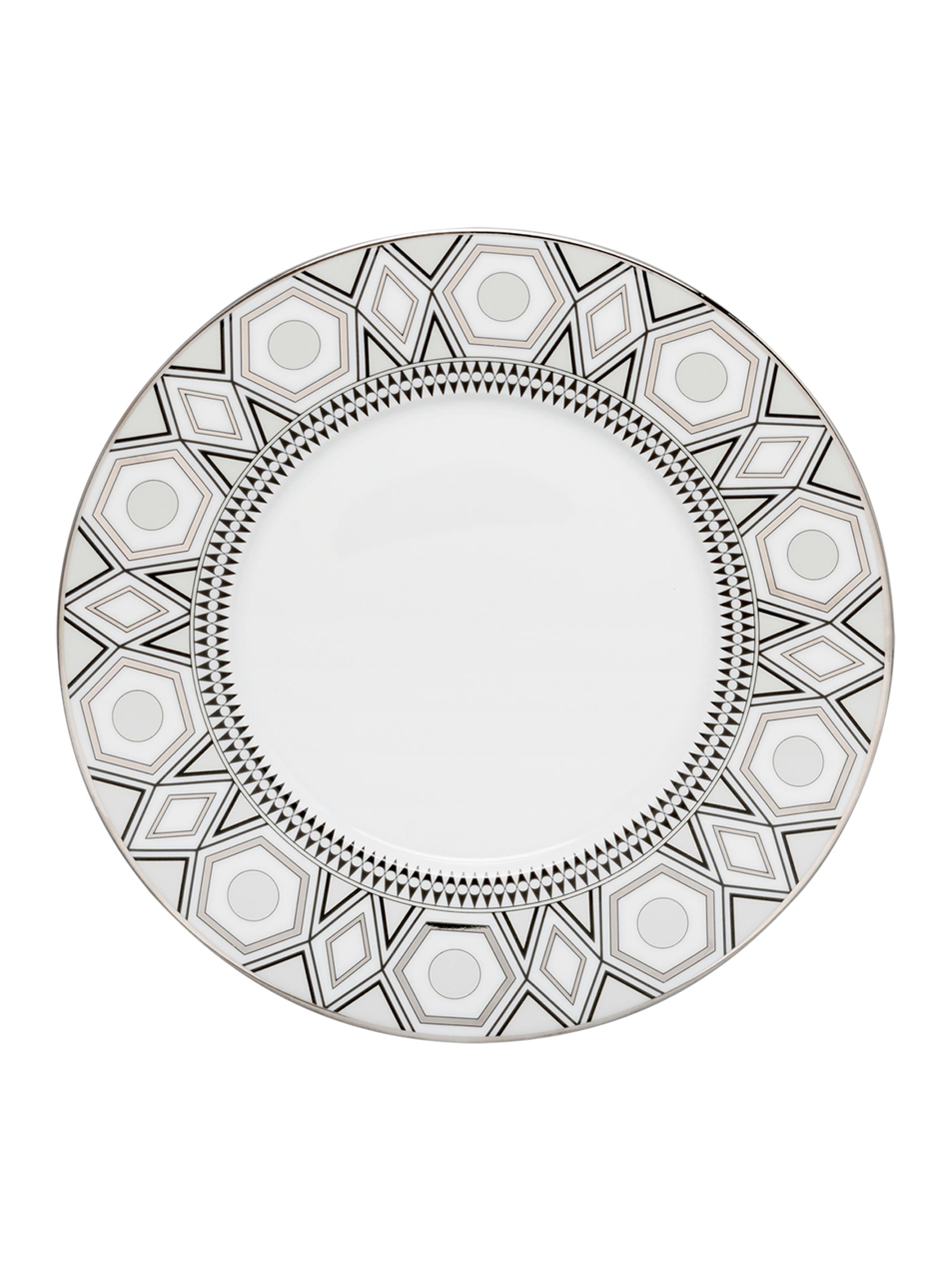 Haviland Hollywood Dessert Plate - Grey