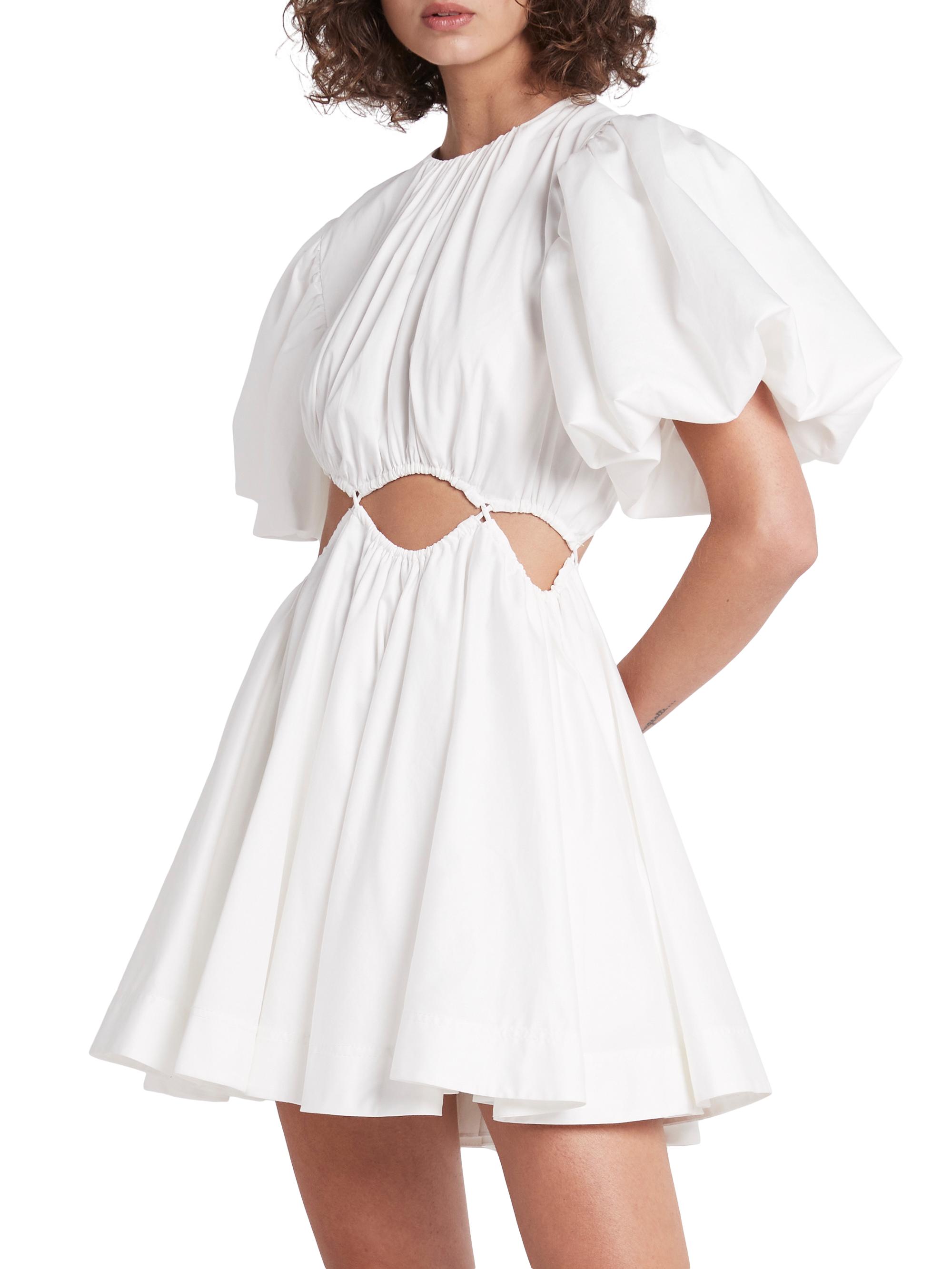aje henriette cut out mini dress Aje Henriette Cut-Out Minidress