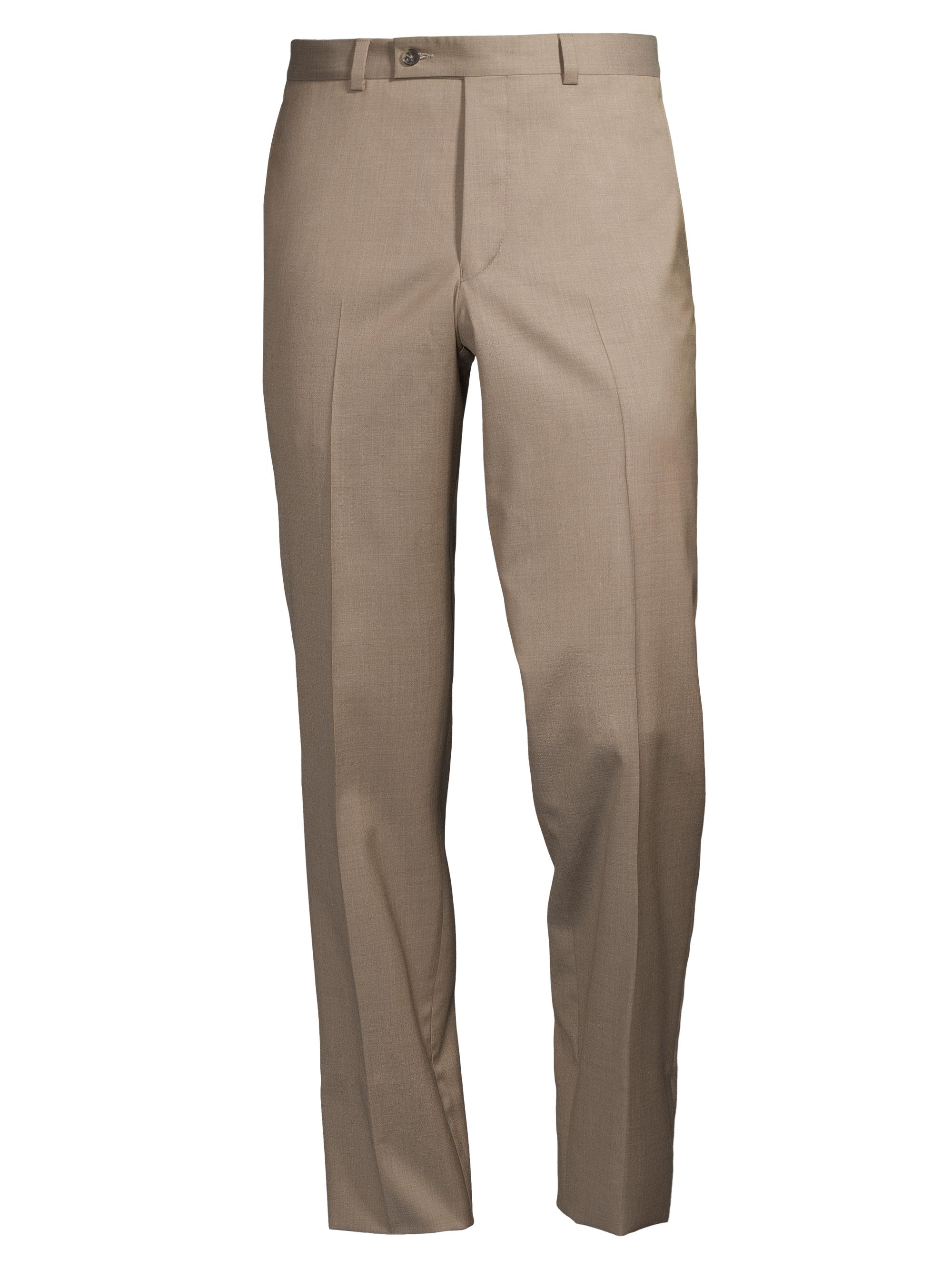 Saks Fifth Avenue Men's COLLECTION Oslo Basic Wool Pants - Beige