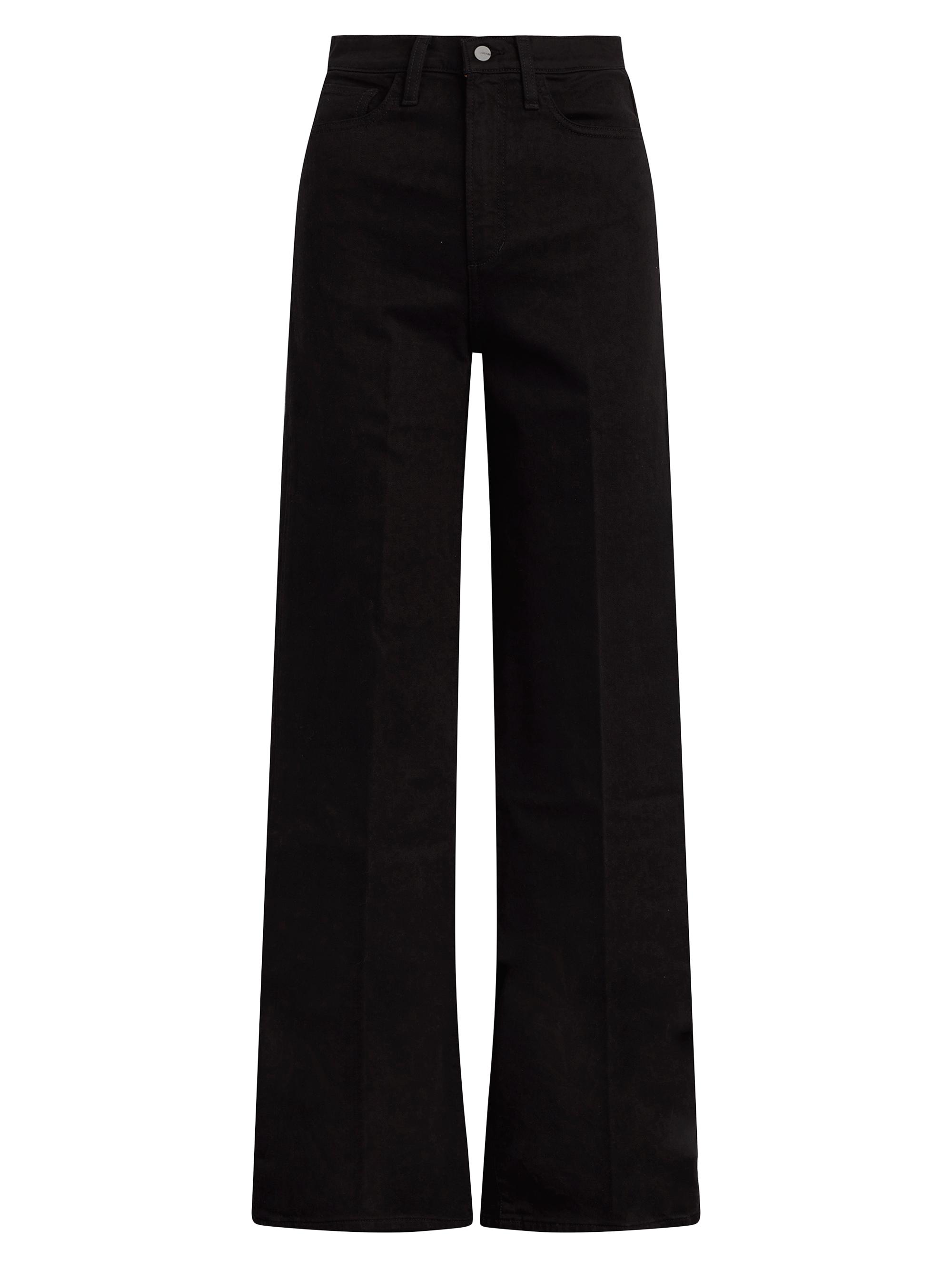 Joe's Jeans Women's The Mia High-Rise Wide-Leg Jeans - Black