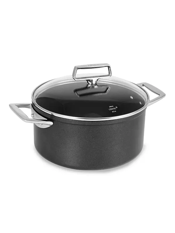 Stainless Chef's pan - Fixed Castel'Pro - Castel'Pro by CRISTEL fixed  handle, Frying pans - Cristel