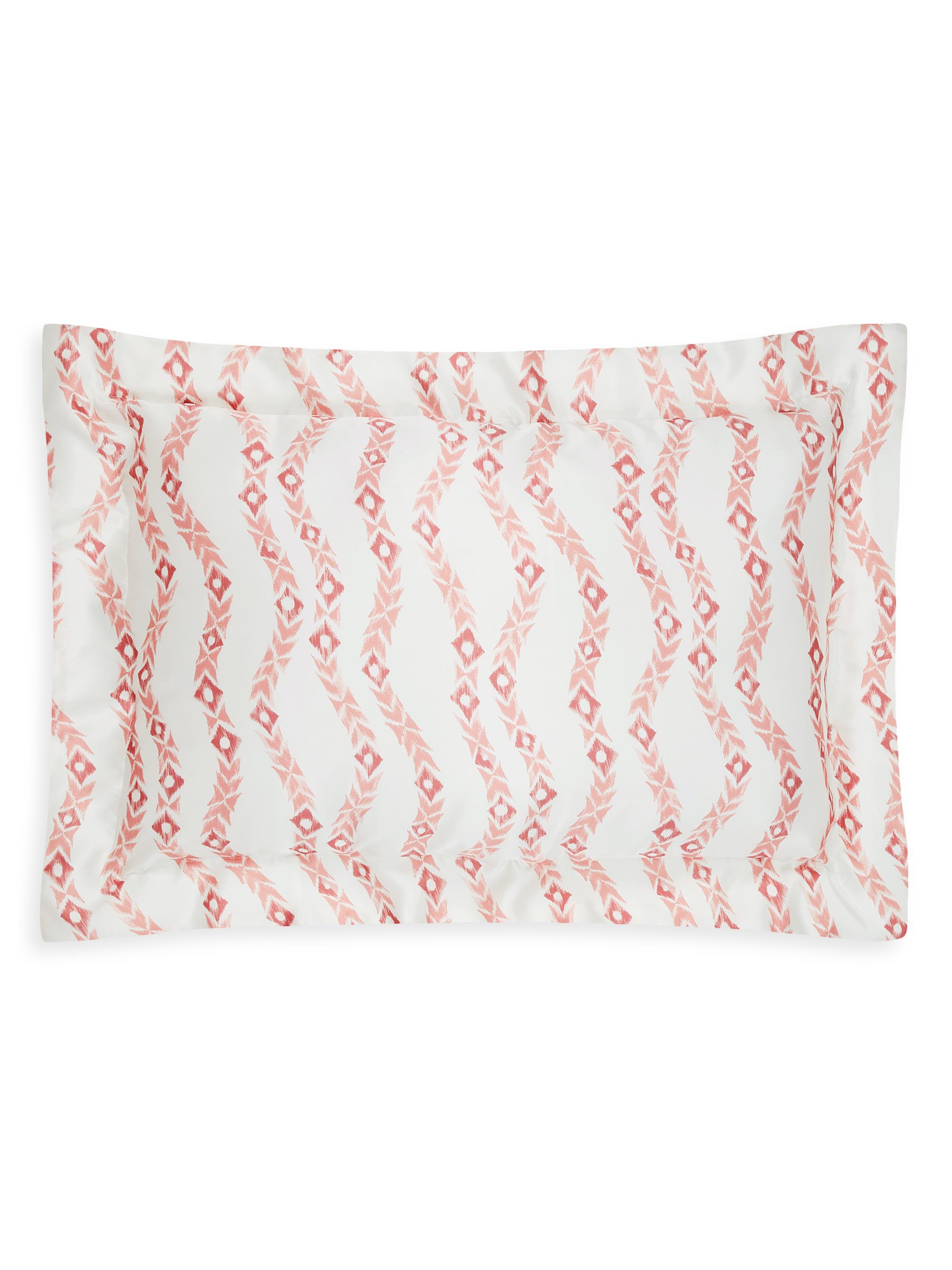 Gingerlily Classic Contemporary Tangleweed Mulberry Silk Pillowcase - Pink Standard
