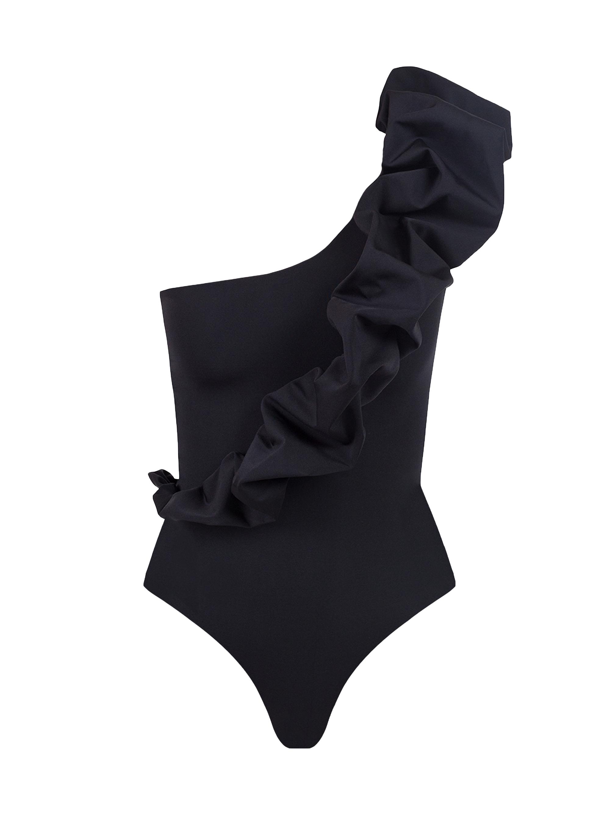 Maygel Coronel Women's Core Elena Ruffled One-Piece Swimsuit - Black
