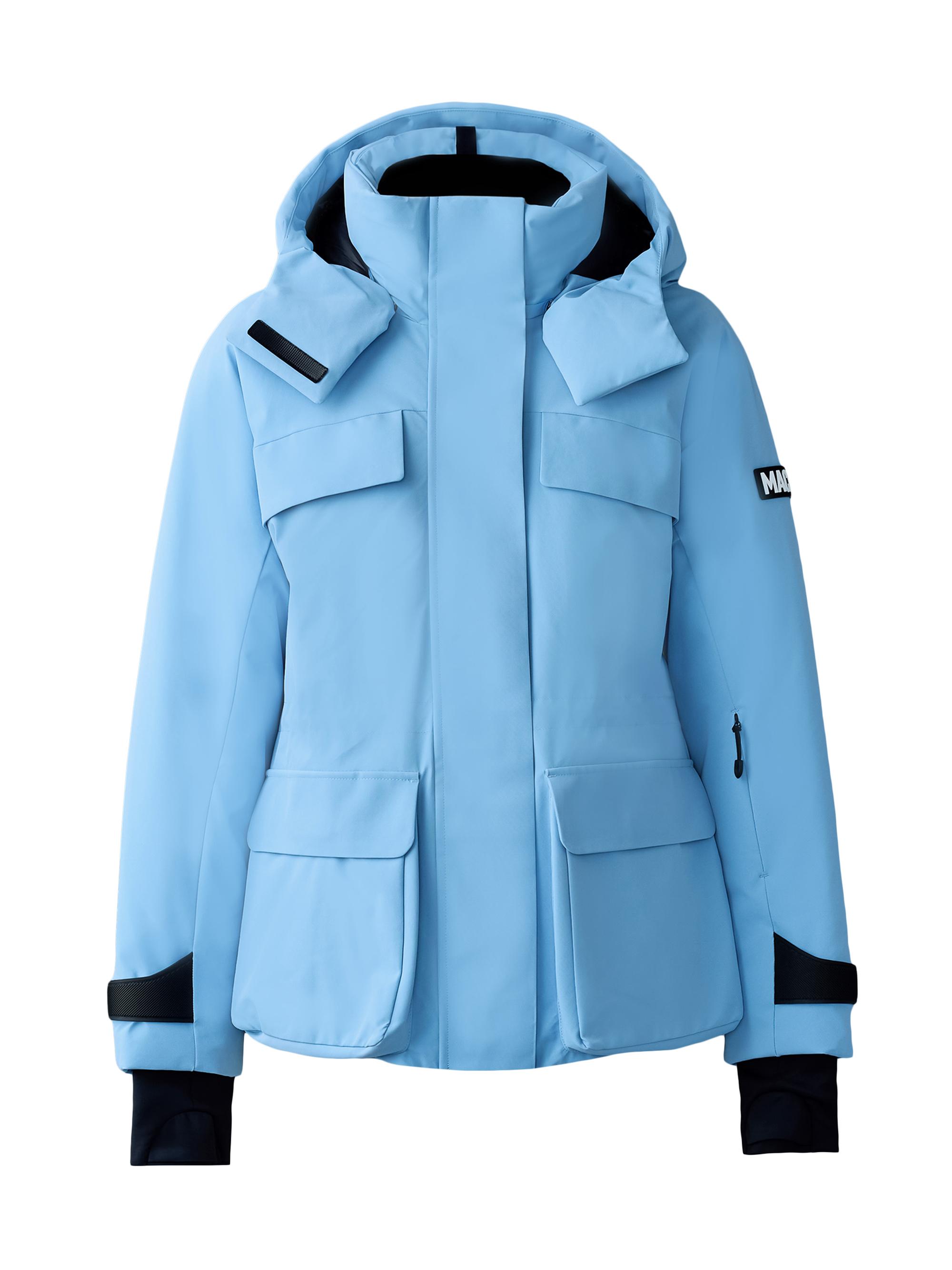 Mackage Women's Iclyn Hooded Shell Down Ski Jacket - Black