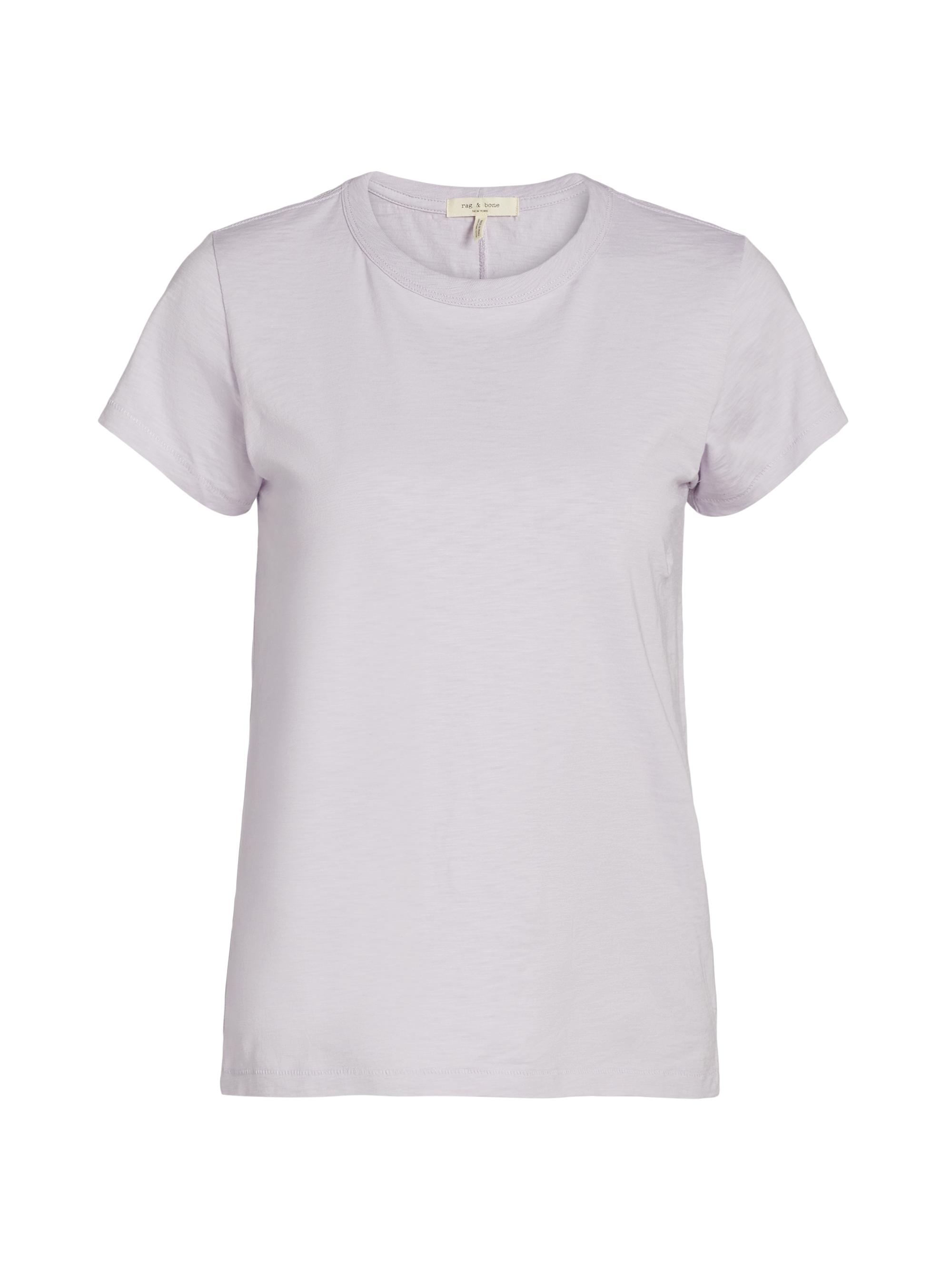 rag & bone Women's The Slub Cotton T-Shirt - Misty Lilac