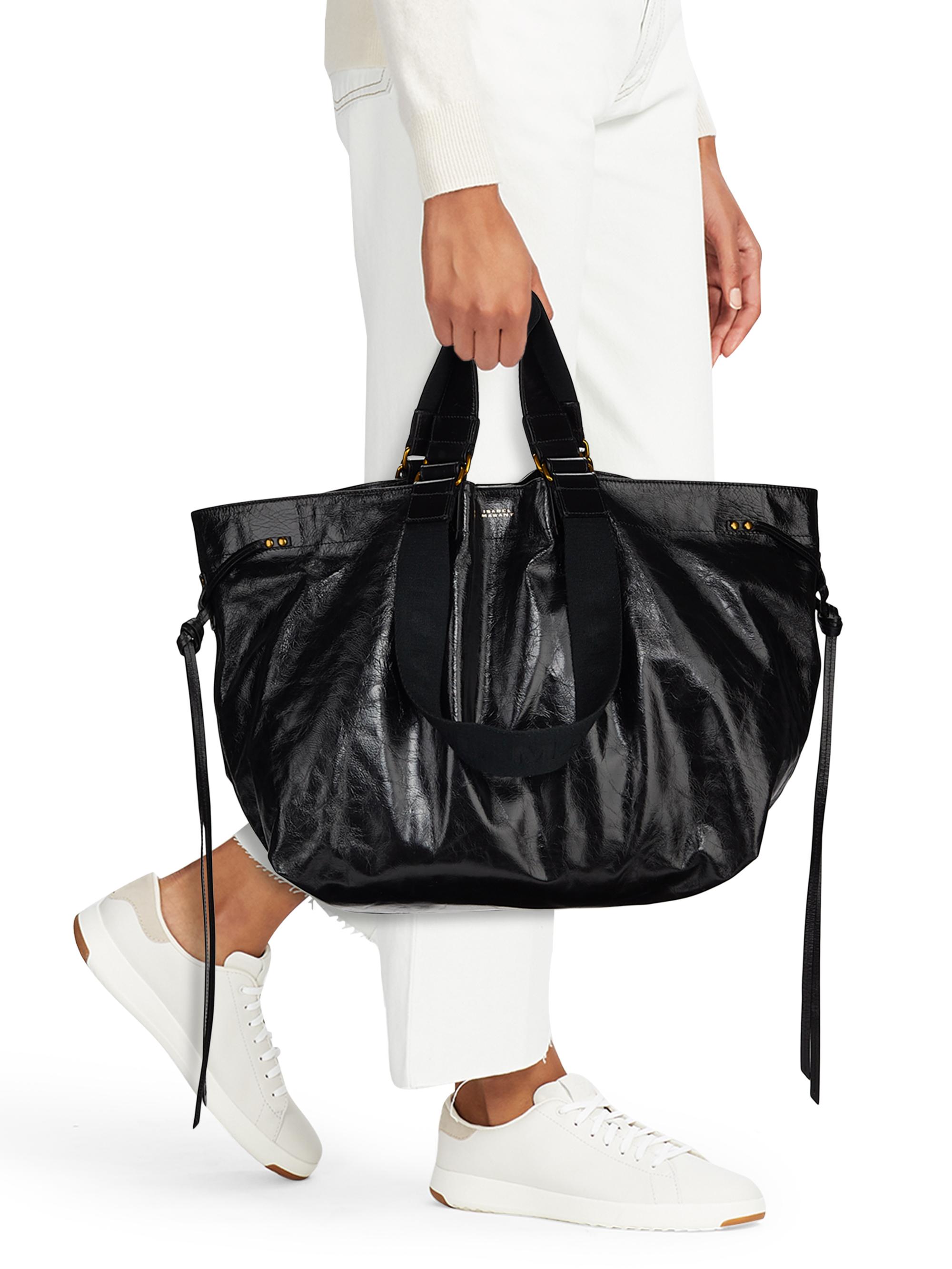 Isabel Marant Wardy Leather Tote Saks Fifth Avenue