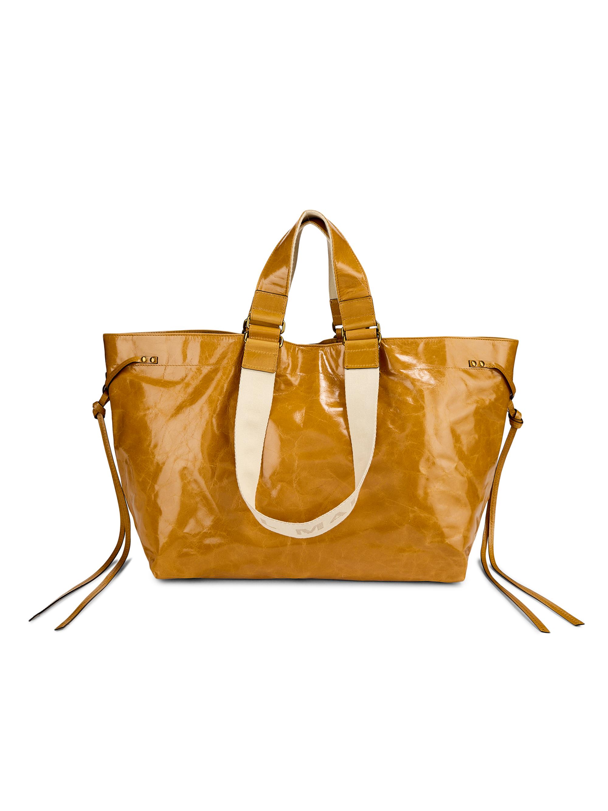 Isabel Marant Women's Wardy Leather Tote - Honey