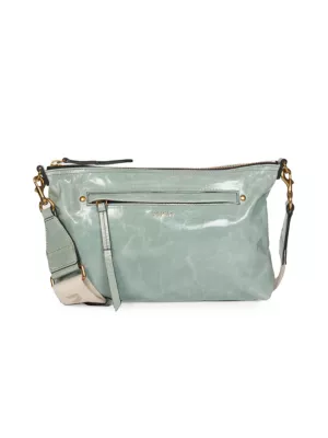 Shop Isabel Marant Nessah Leather Shoulder Bag | Saks Fifth Avenue