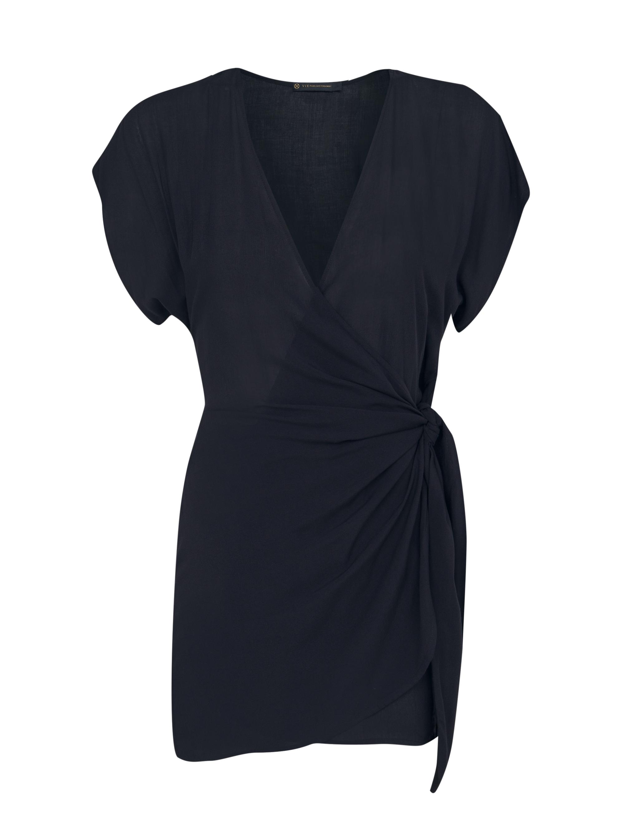 ViX by Paula Hermanny Women's Emily Cover-Up Dress - Black