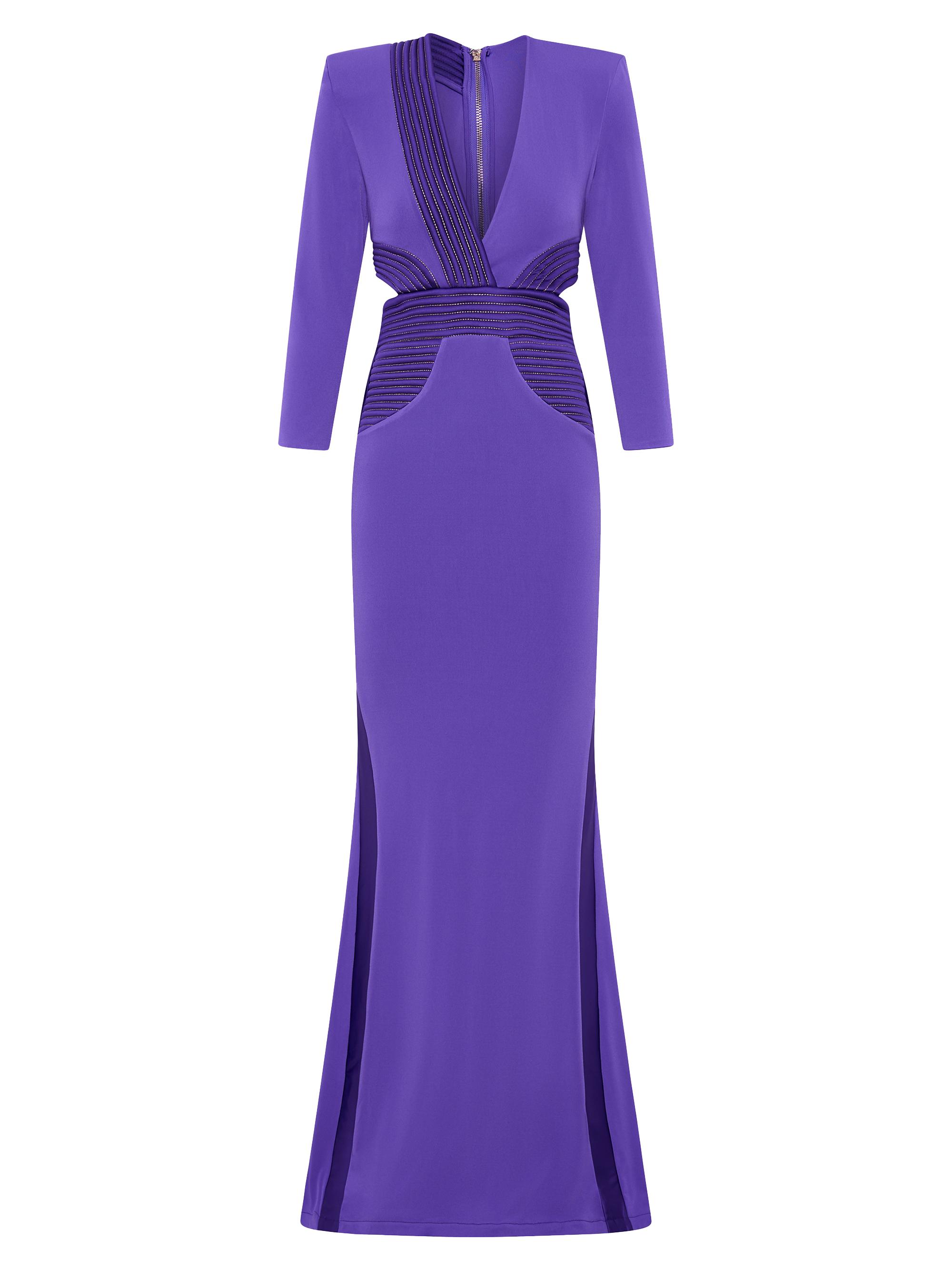 Zhivago Women's Go Your Own Way Jersey Gown - Violet