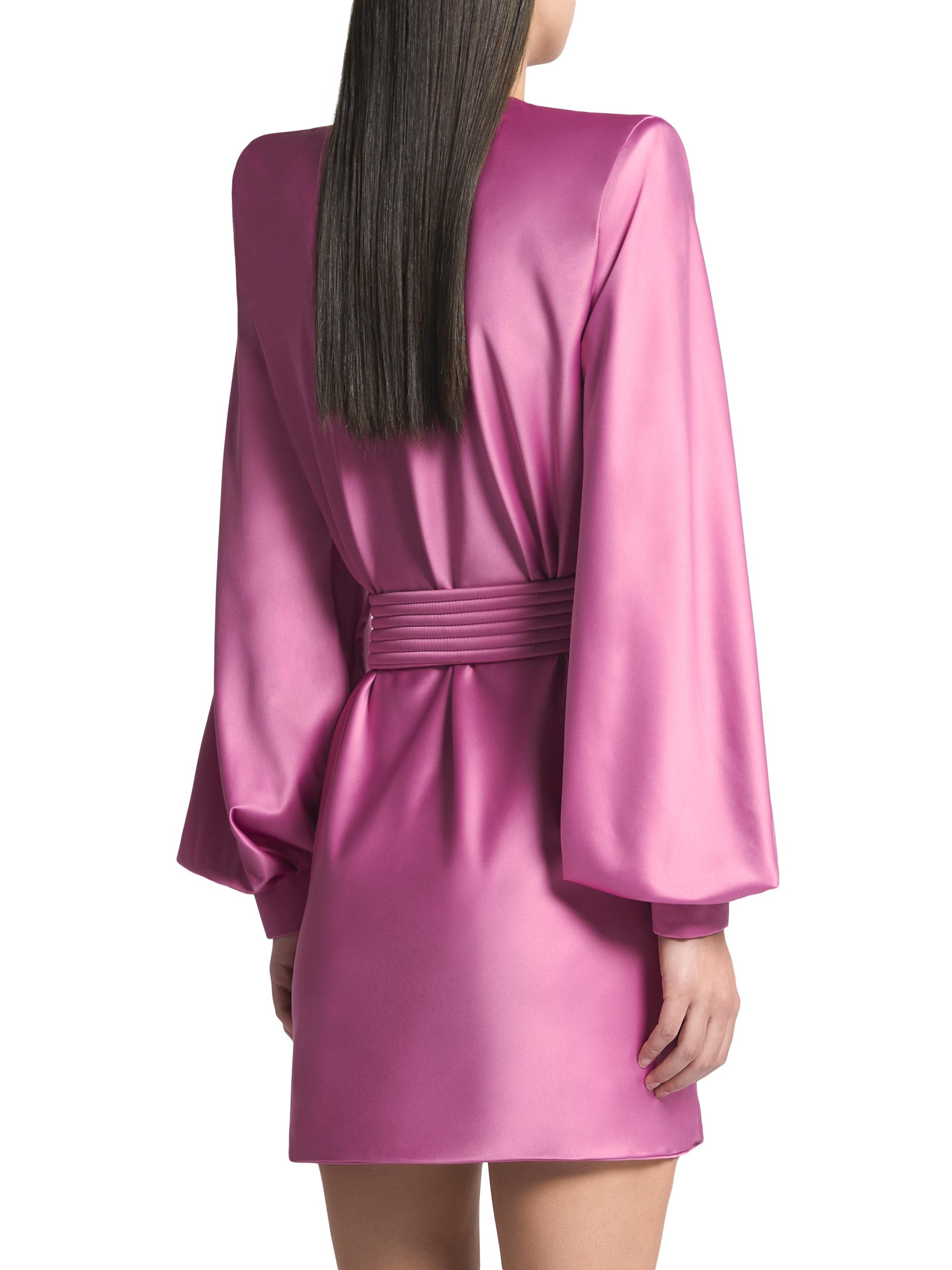 Zhivago Cala Conta Satin Minidress | Saks Fifth Avenue