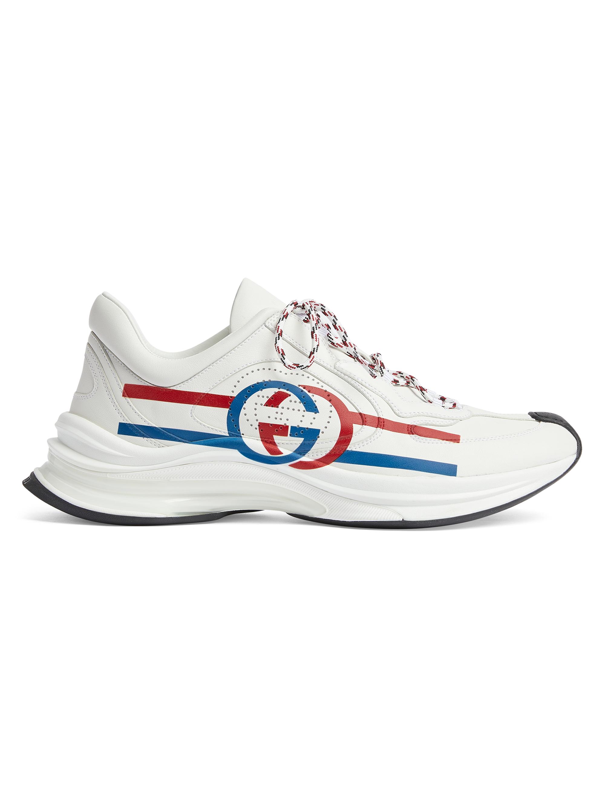 Gucci Men's  Run Sneaker - White