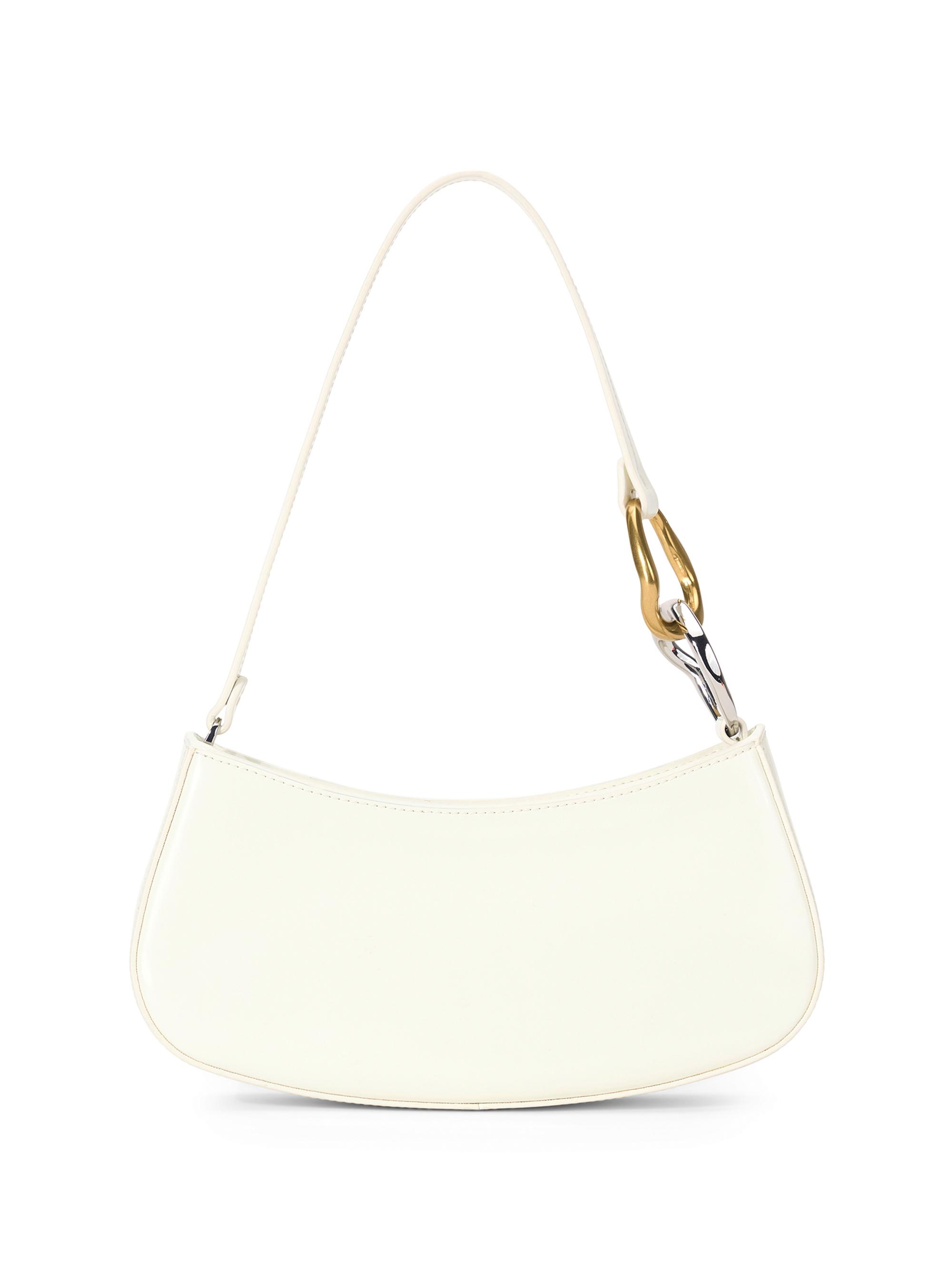Staud Women's Ollie Leather Shoulder Bag - Paper