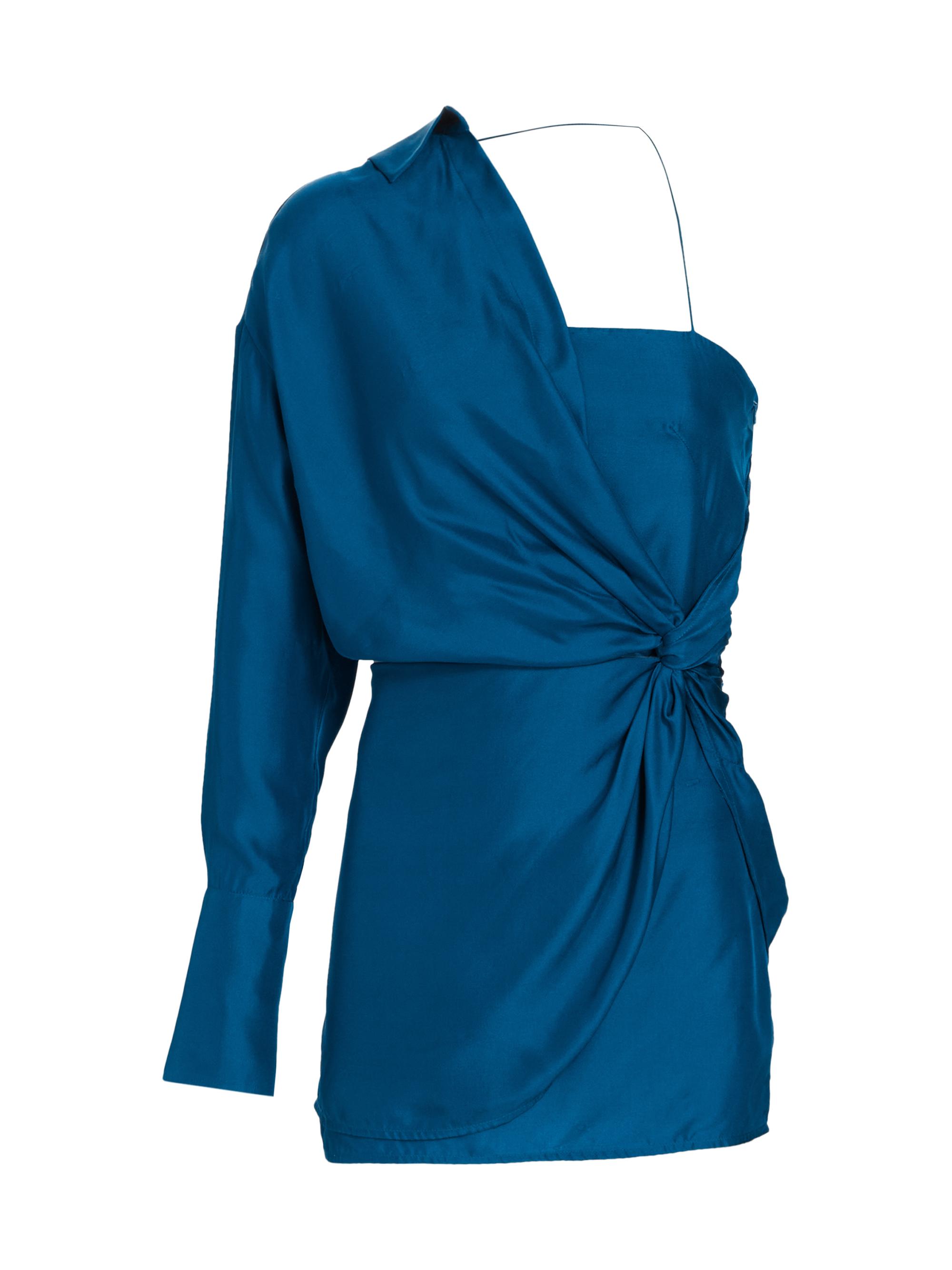 Gauge81 Women's Shiroi Gathered Minidress - Lapis