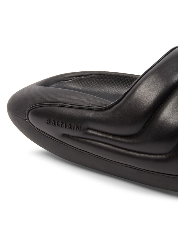 Shop Balmain B-It Quilted Leather Slides | Saks Fifth Avenue Shop Balmain B-It Quilted Leather Slides | Saks Fifth Avenue