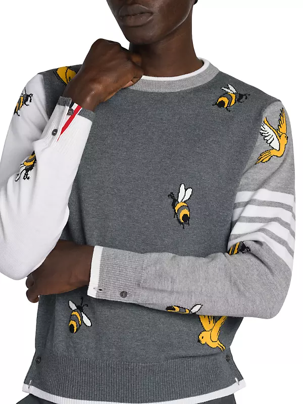 Tiger Intarsia Jumper - Luxury Knitwear and Sweatshirts - Ready to Wear, Men 1A9SZP