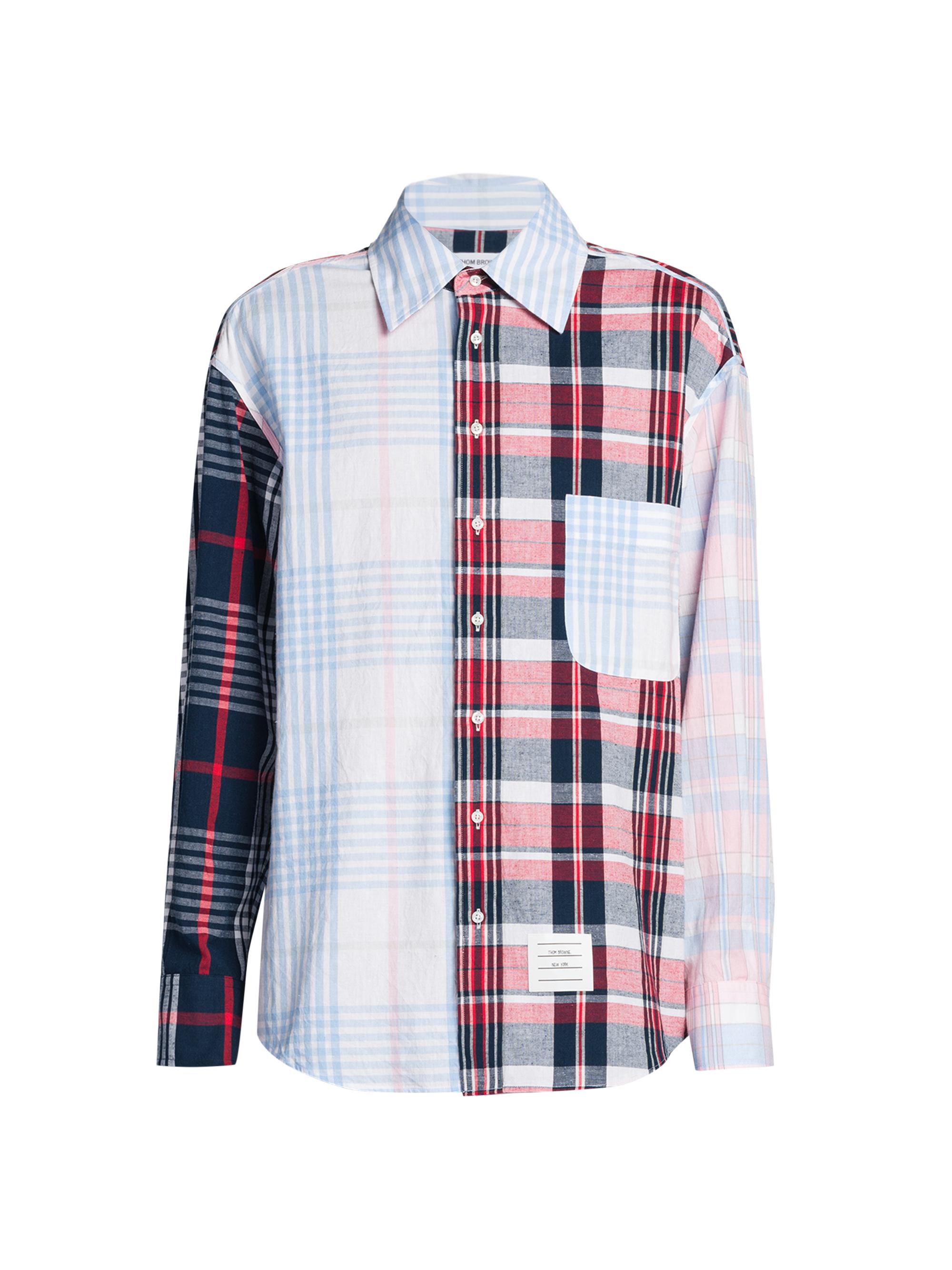 Thom Browne Men's Oversized Cotton Shirt