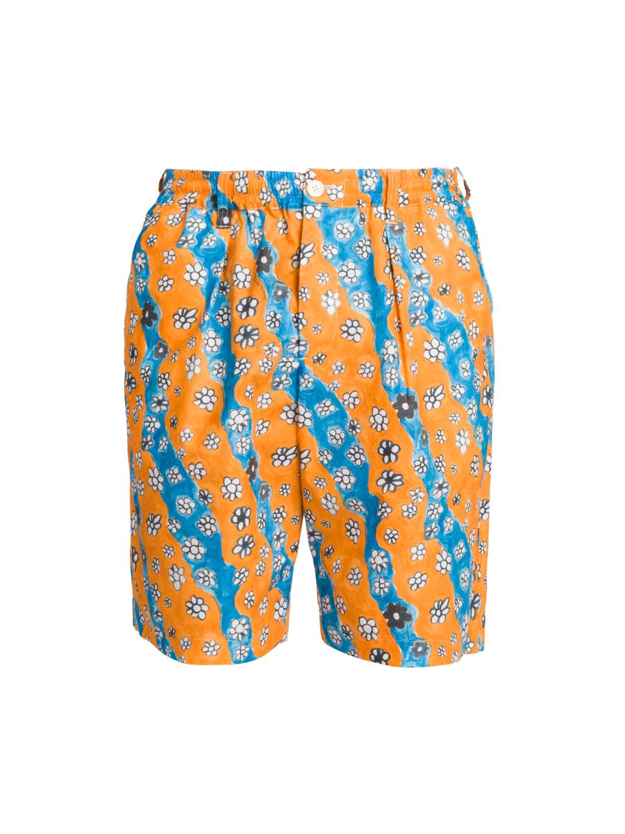 Marni Striped Floral Shorts | Saks Fifth Avenue