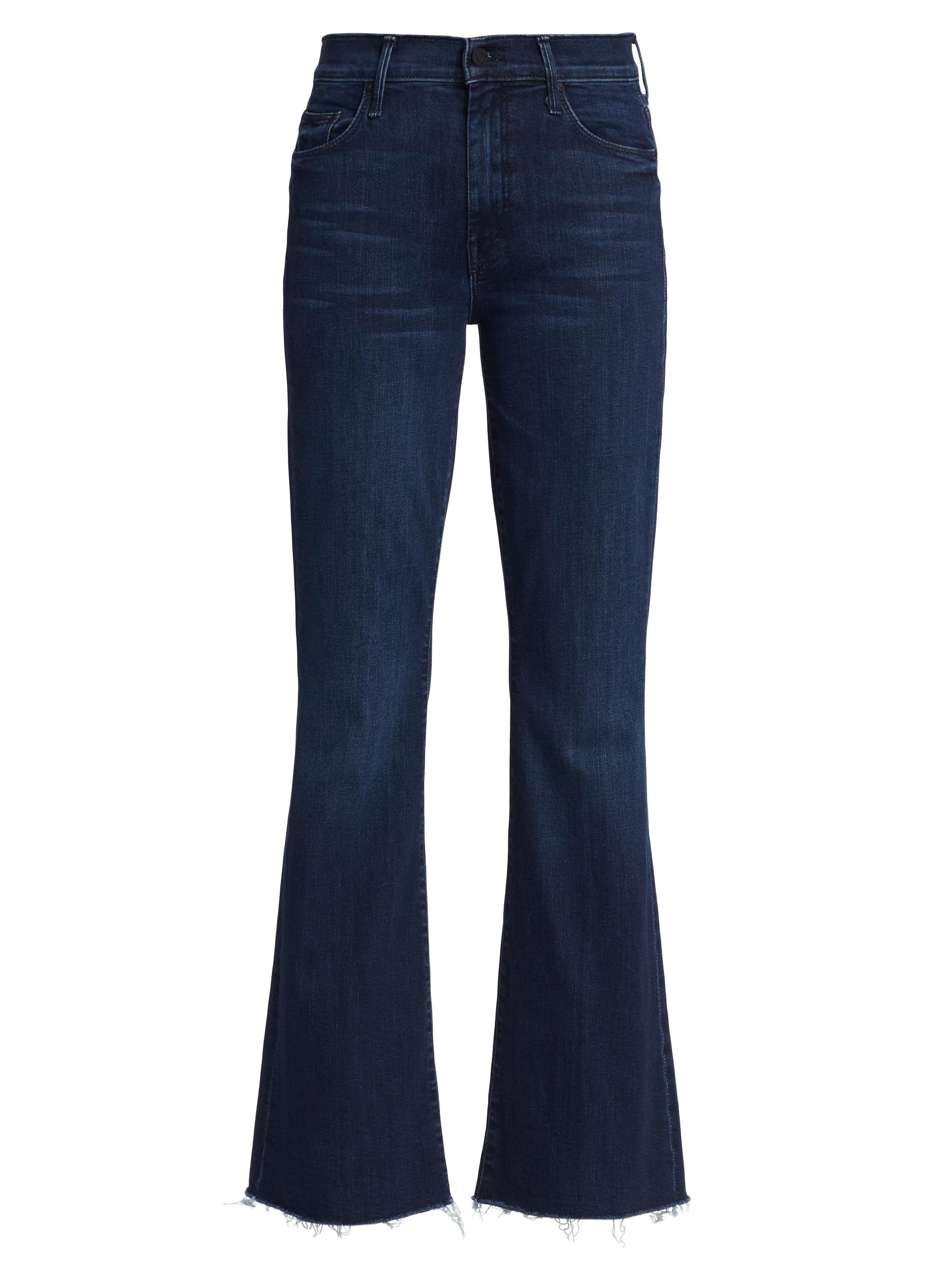 Mother Women's The Weekender High-Rise Stretch Flare Jeans - Mint Condition
