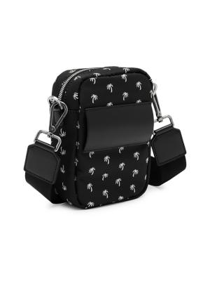 Palm Angels mini palms crossbody bag - Black