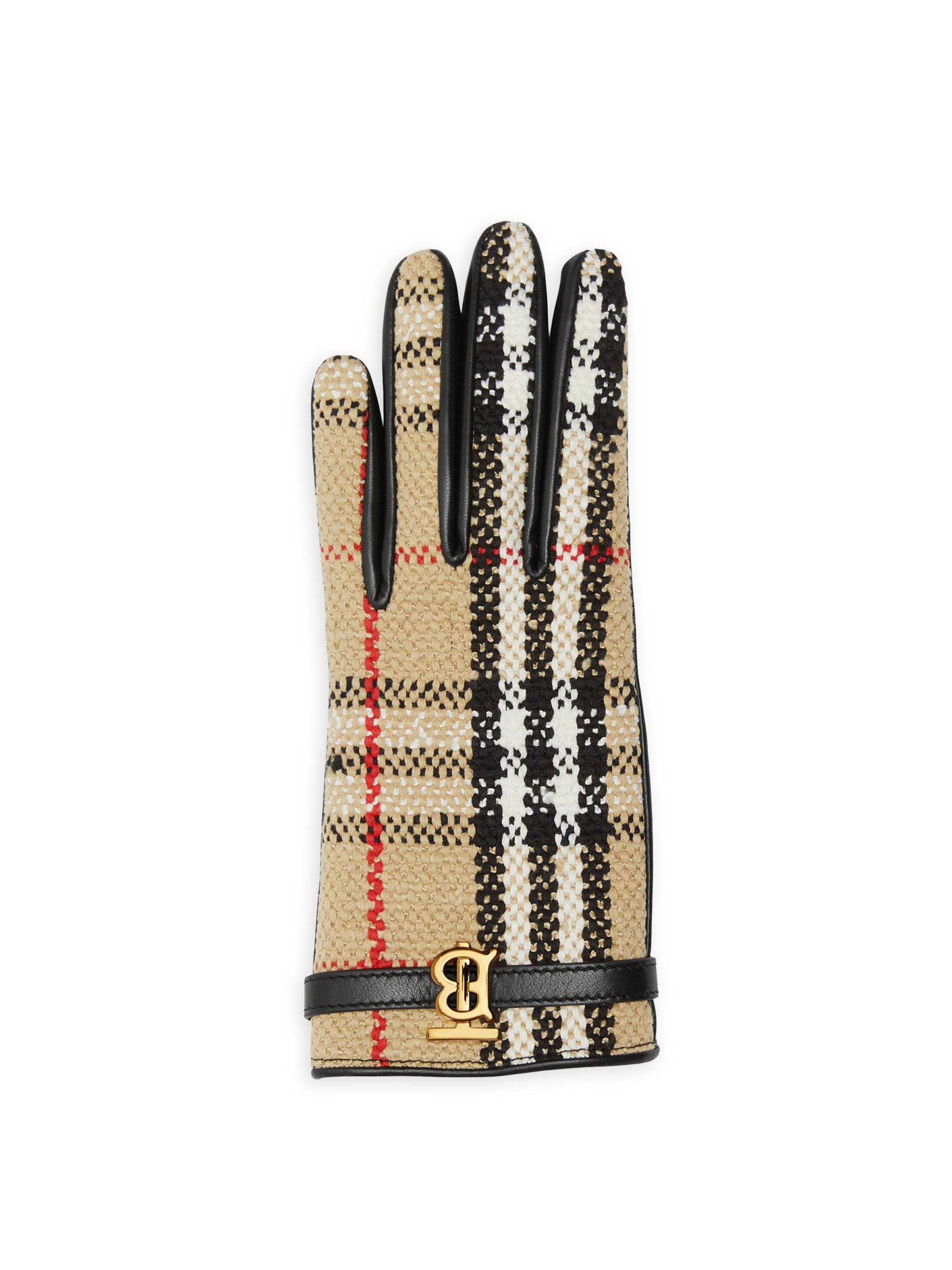 BURBERRY バーバリー 山羊皮レザー手袋 Leather Gloves