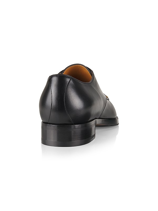 Shop Gucci Leather Logo Oxfords | Saks Fifth Avenue Shop Gucci Leather Logo Oxfords | Saks Fifth Avenue