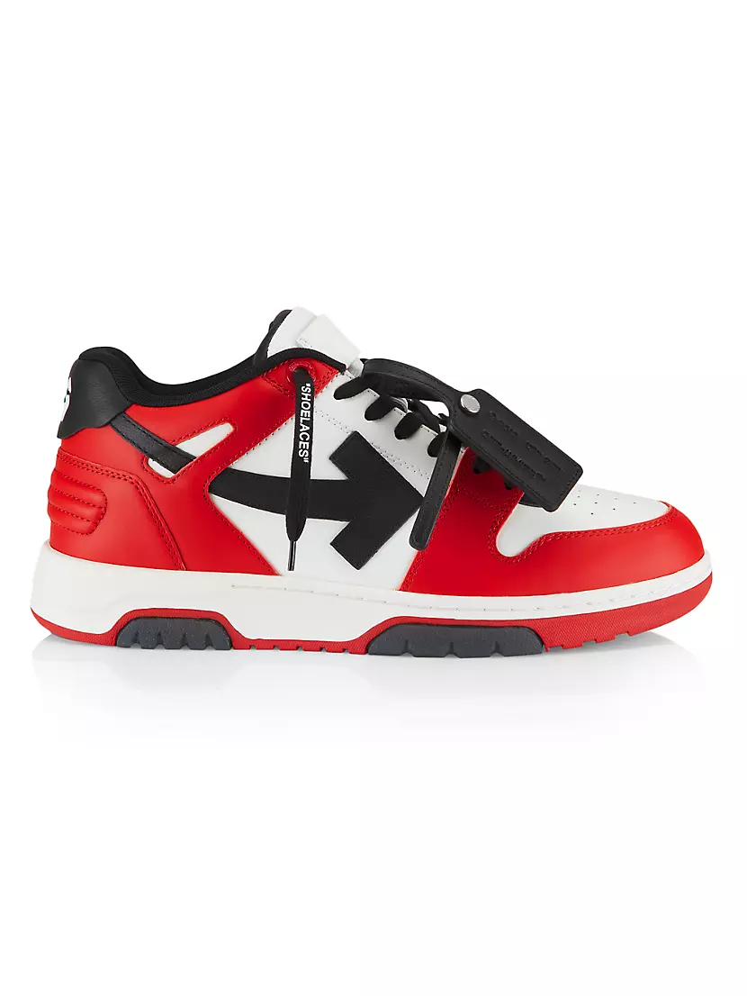 Off White Out of Office Trainers - Red