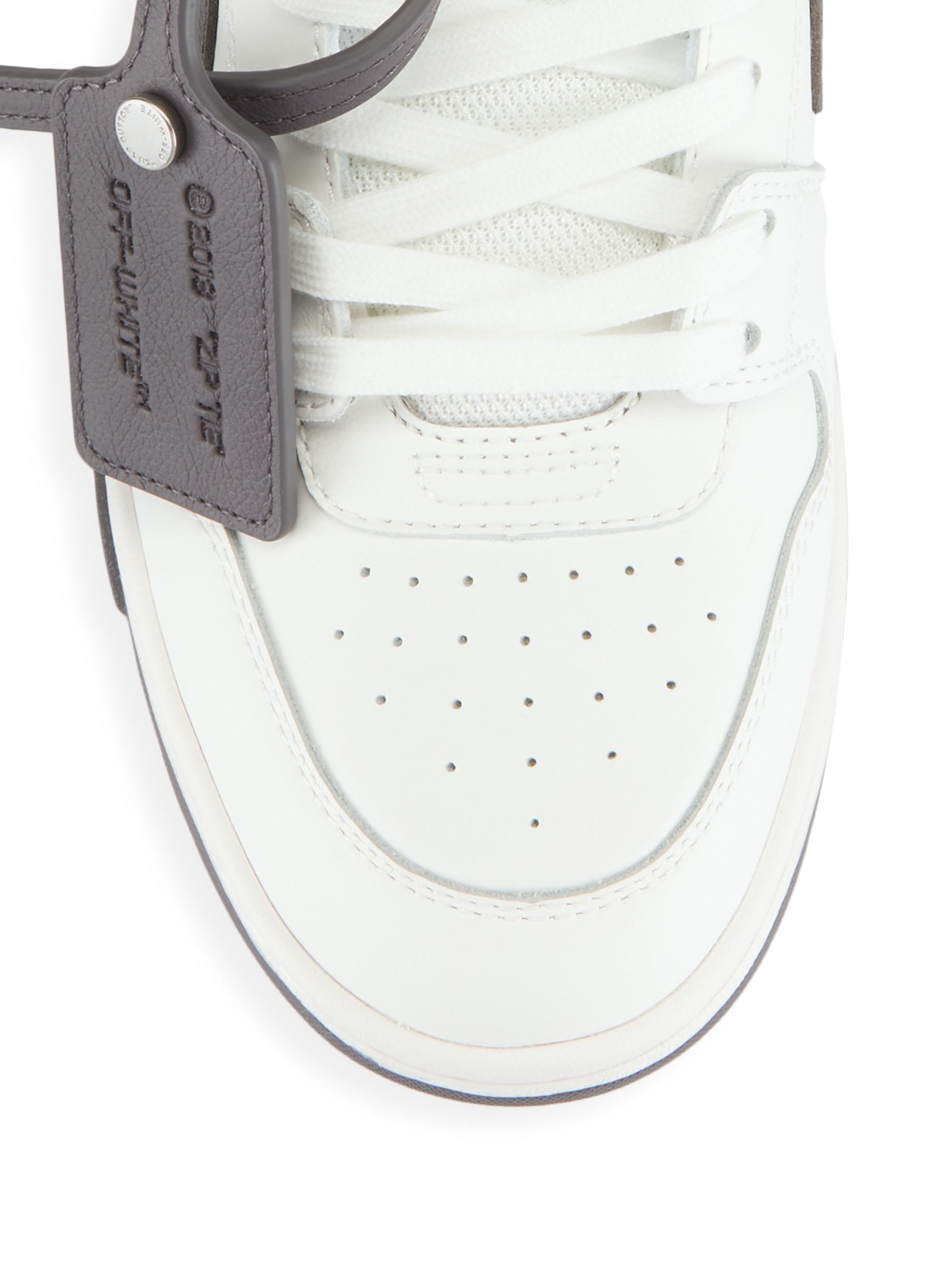 Off-White Out Of Office Leather Low-Top Sneakers | Saks Fifth Avenue