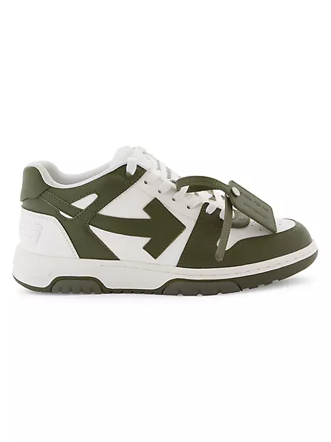 Shop Off-White Out of Office OOO Low-Top Leather Sneakers
