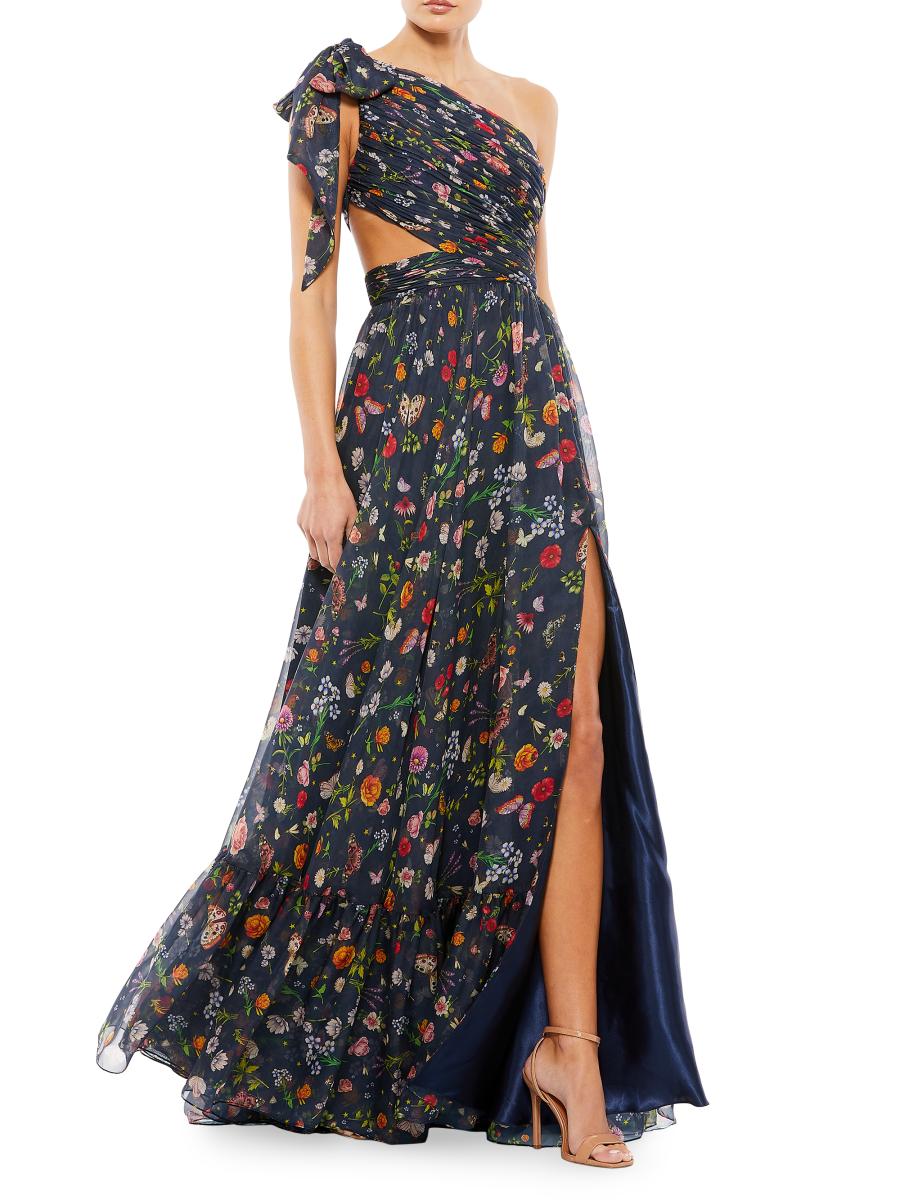MAC DUGGAL スパンコール イブニングドレス Open Cowl Back 3色 MAC DUGGAL スパンコール イブニングドレス Open Cowl Back 3色