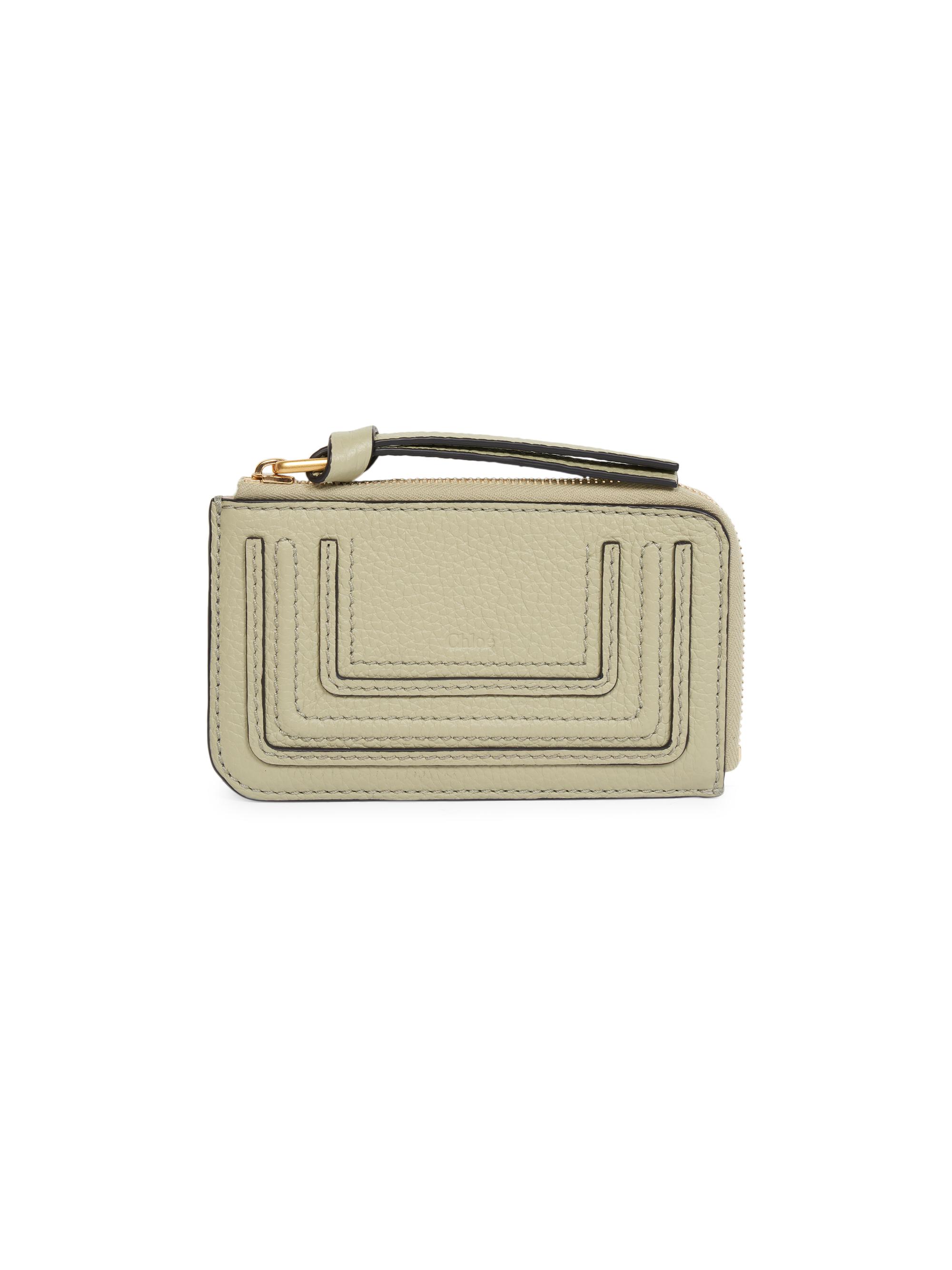 Chloé ウォレットショルダー Chloé Marcie Leather Zip Card Holder | Saks Fifth Avenue